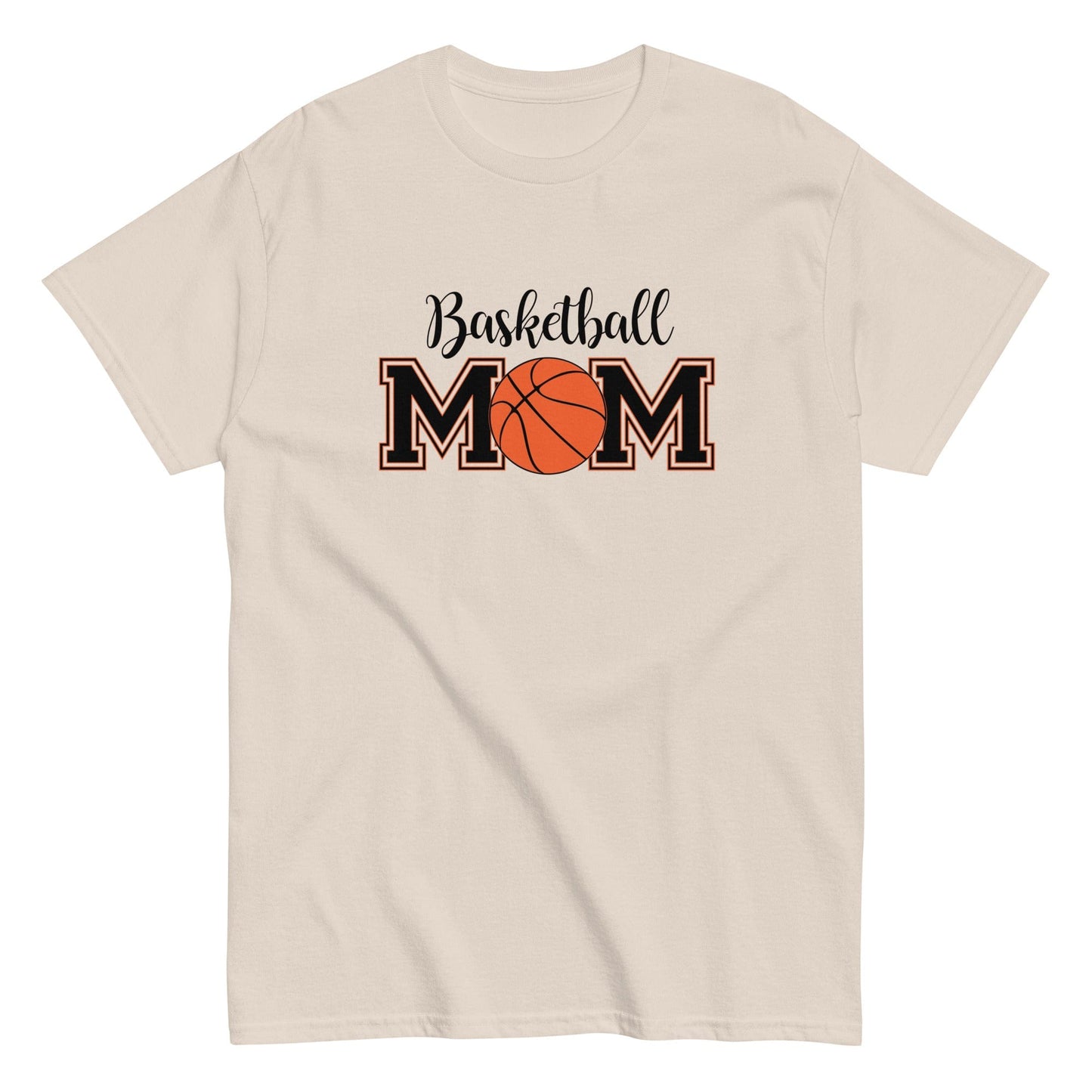 Basketball Mom Shirt Natural / S Spirit Gear Collective T-Shirt