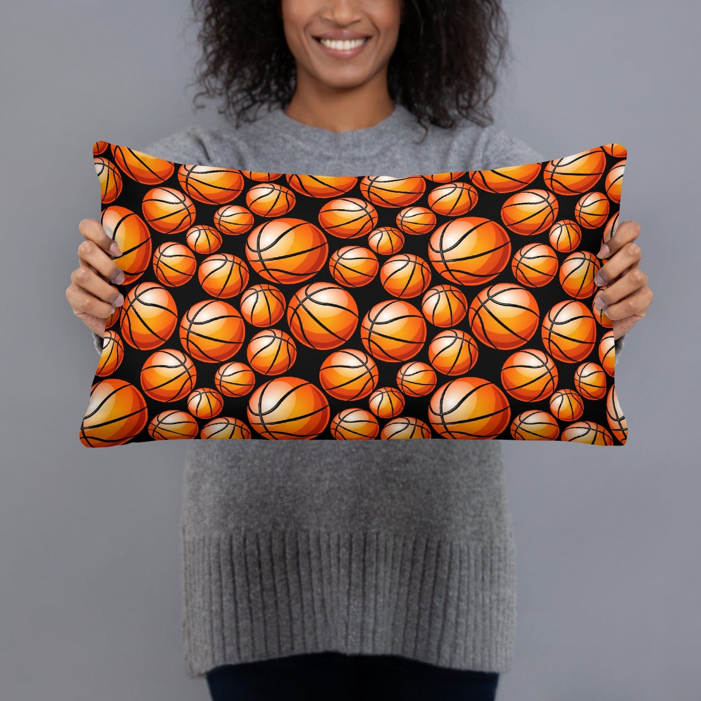 Basketball Pillow 20″×12″ Spirit Gear Collective Pillow