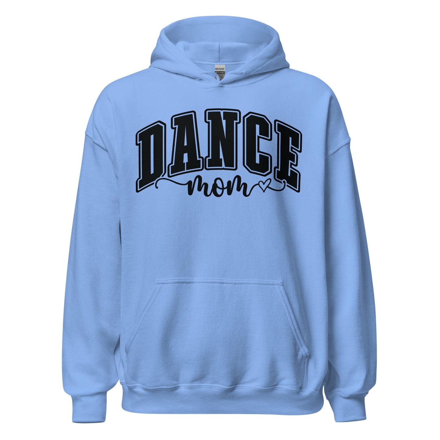 Bold Dance Mom Graphic Hoodie – Cozy & Stylish in Multiple Colors Carolina Blue / S Spirit Gear Collective Hoodie