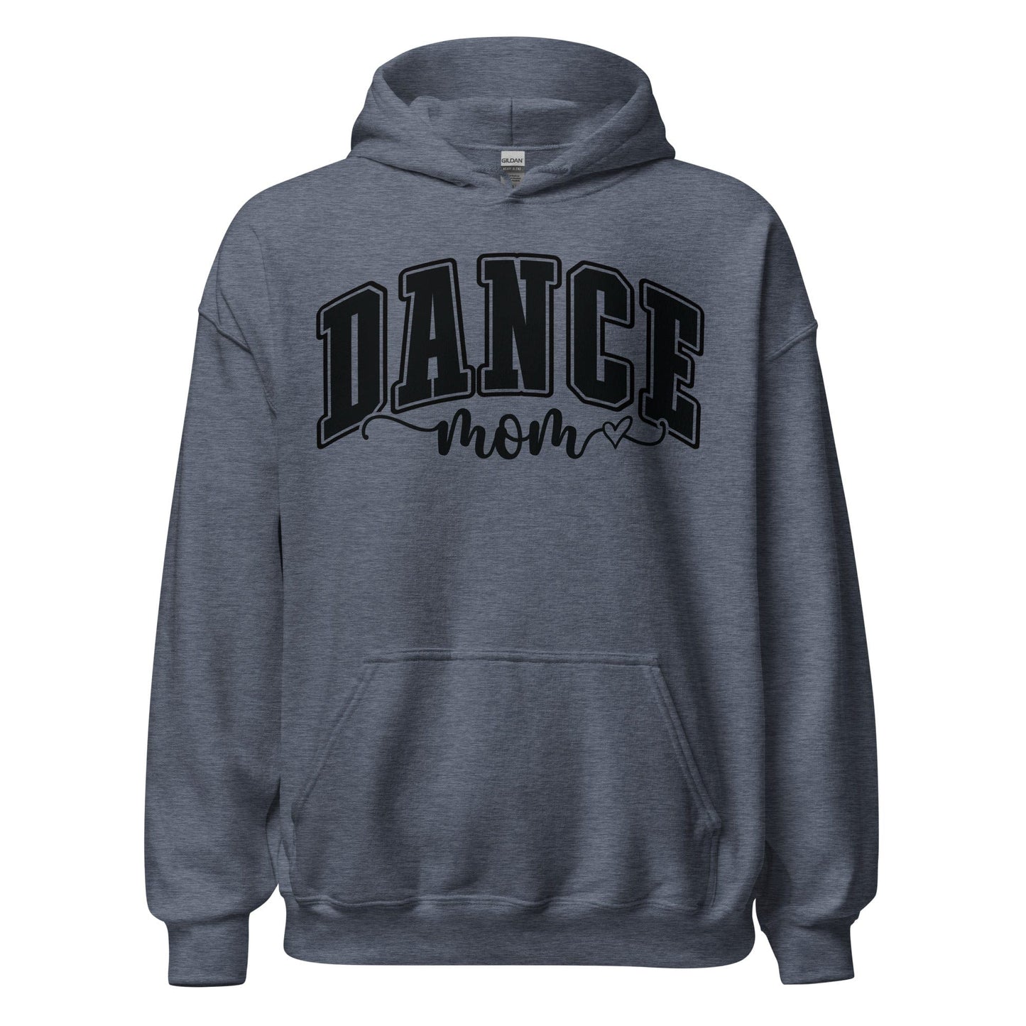 Bold Dance Mom Graphic Hoodie – Cozy & Stylish in Multiple Colors Heather Sport Dark Navy / S Spirit Gear Collective Hoodie