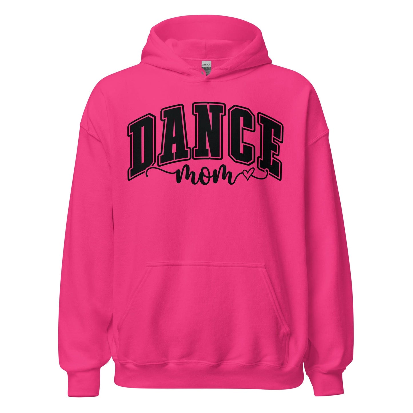 Bold Dance Mom Graphic Hoodie – Cozy & Stylish in Multiple Colors Heliconia / S Spirit Gear Collective Hoodie