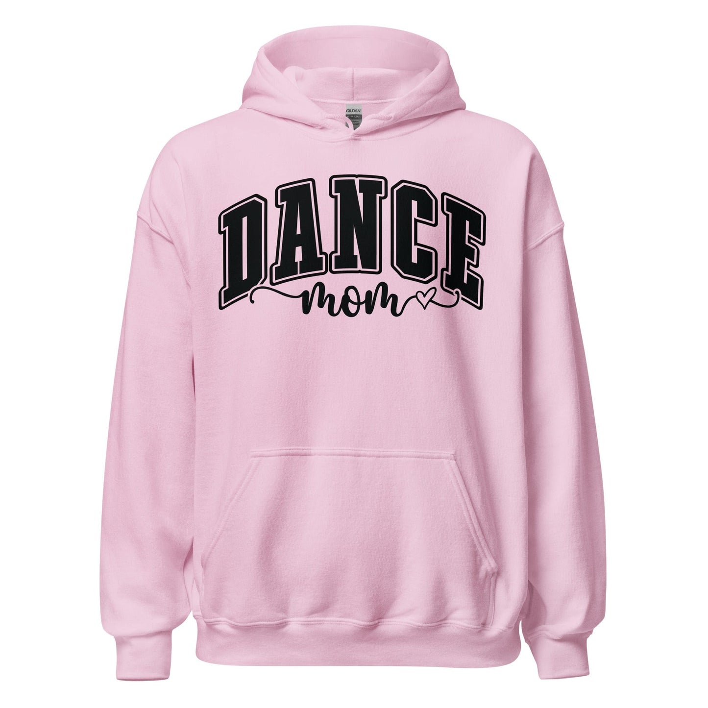 Bold Dance Mom Graphic Hoodie – Cozy & Stylish in Multiple Colors Light Pink / S Spirit Gear Collective Hoodie