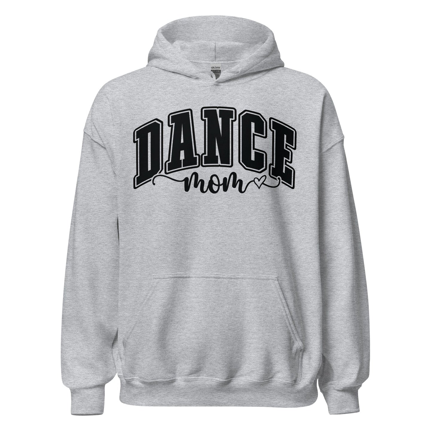 Bold Dance Mom Graphic Hoodie – Cozy & Stylish in Multiple Colors Sport Grey / S Spirit Gear Collective Hoodie