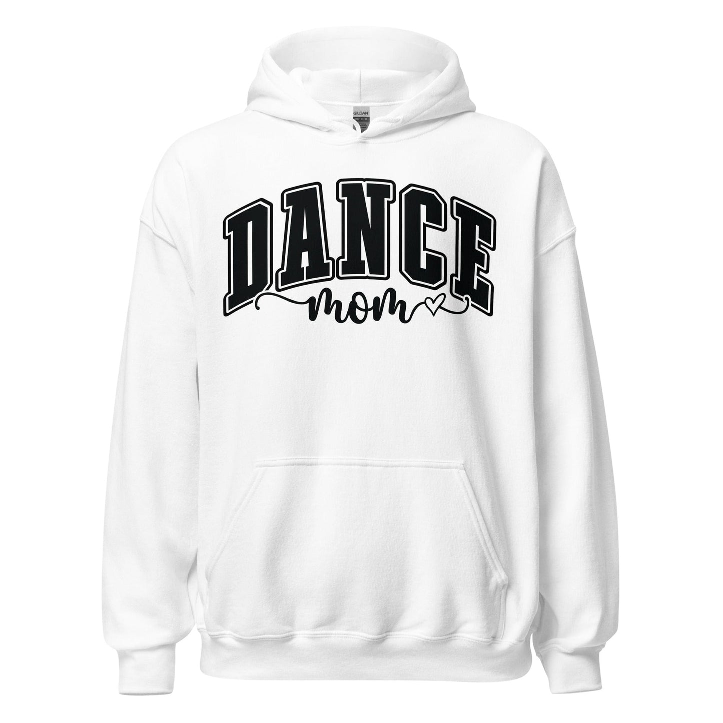 Bold Dance Mom Graphic Hoodie – Cozy & Stylish in Multiple Colors White / S Spirit Gear Collective Hoodie