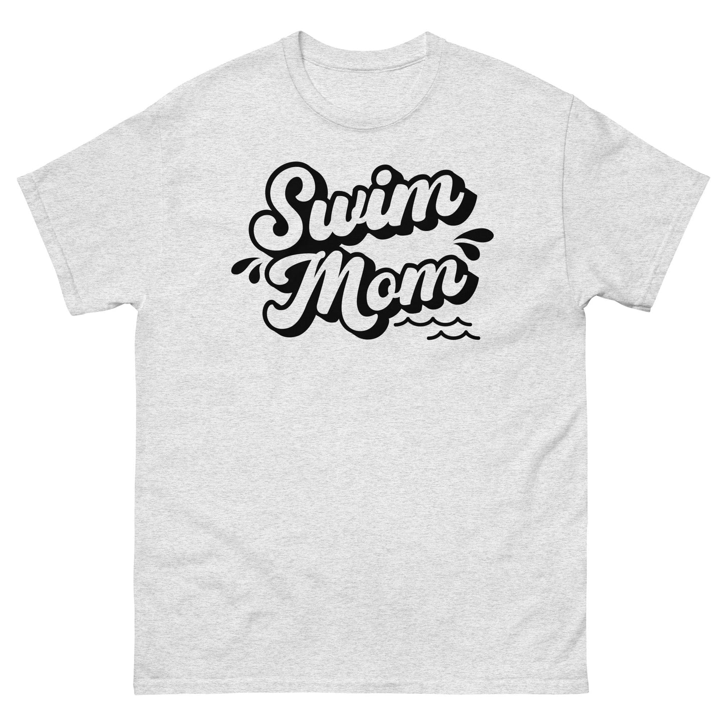 Bold Swim Mom Graphic Tee – Supportive, Stylish, and Sporty Ash / S Spirit Gear Collective T-Shirt