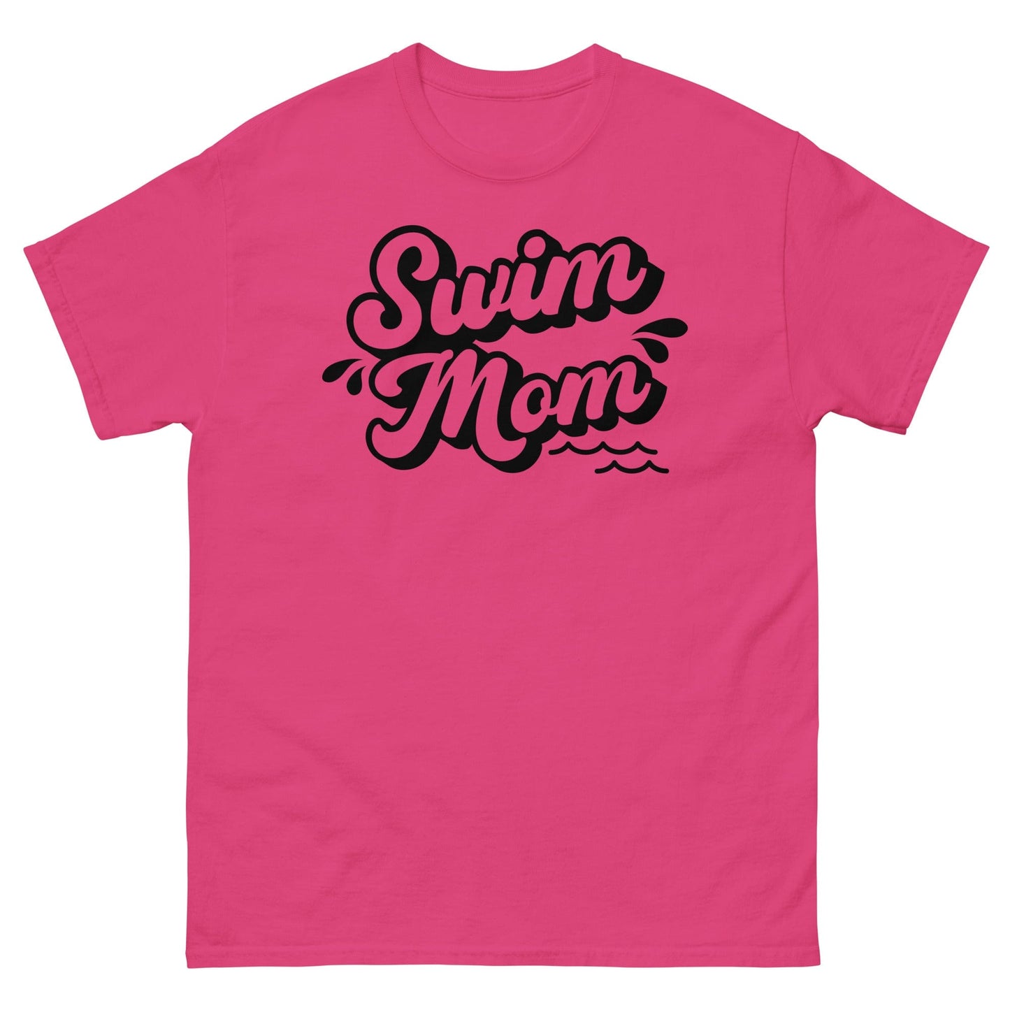 Bold Swim Mom Graphic Tee – Supportive, Stylish, and Sporty Heliconia / S Spirit Gear Collective T-Shirt