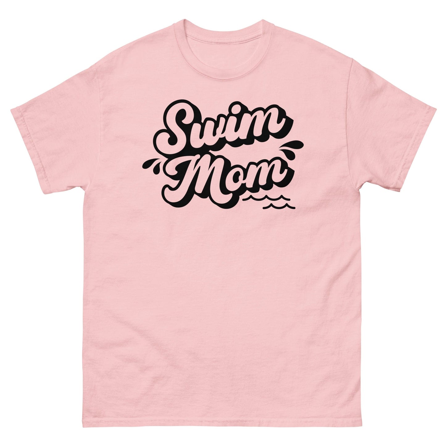 Bold Swim Mom Graphic Tee – Supportive, Stylish, and Sporty Light Pink / S Spirit Gear Collective T-Shirt