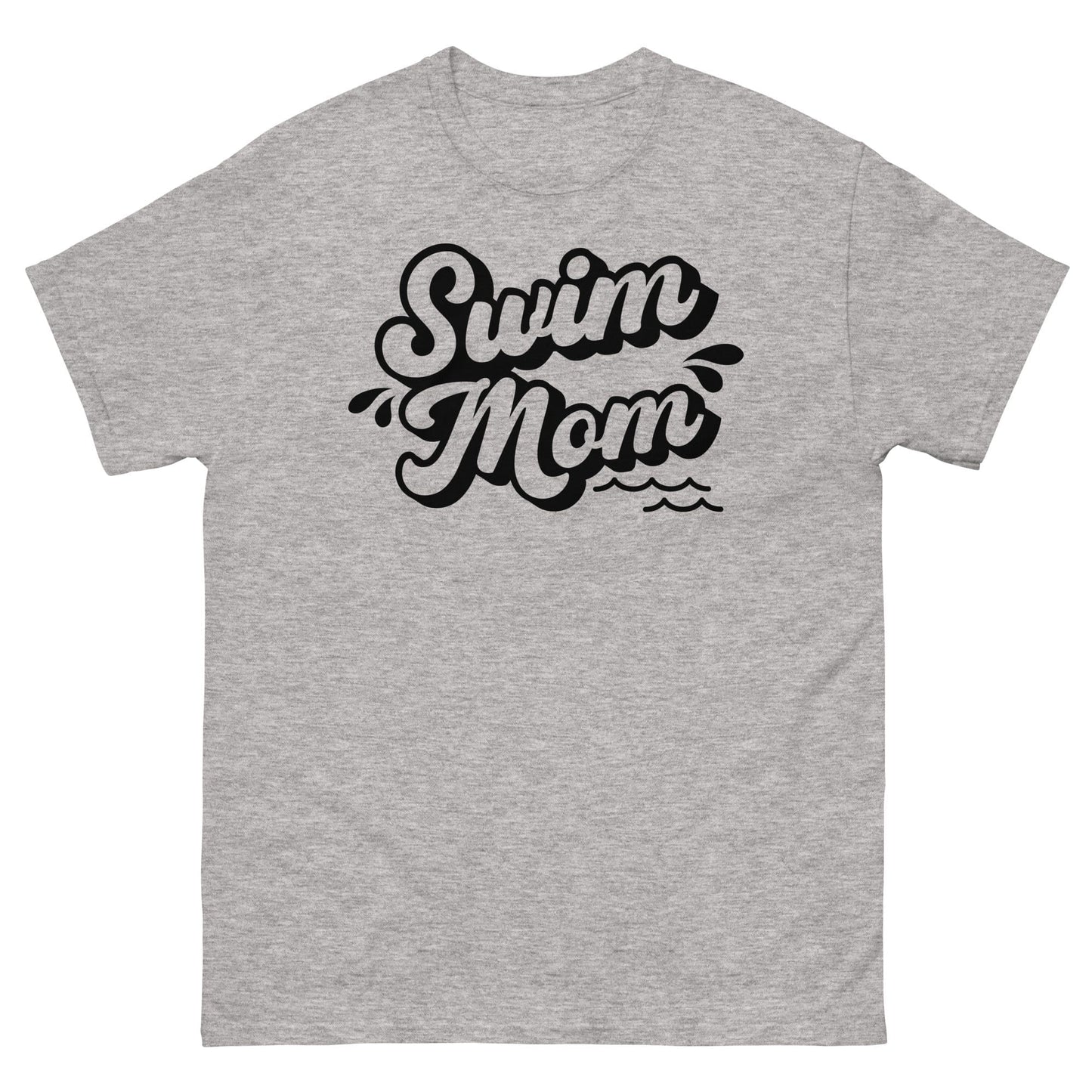 Bold Swim Mom Graphic Tee – Supportive, Stylish, and Sporty Sport Grey / S Spirit Gear Collective T-Shirt