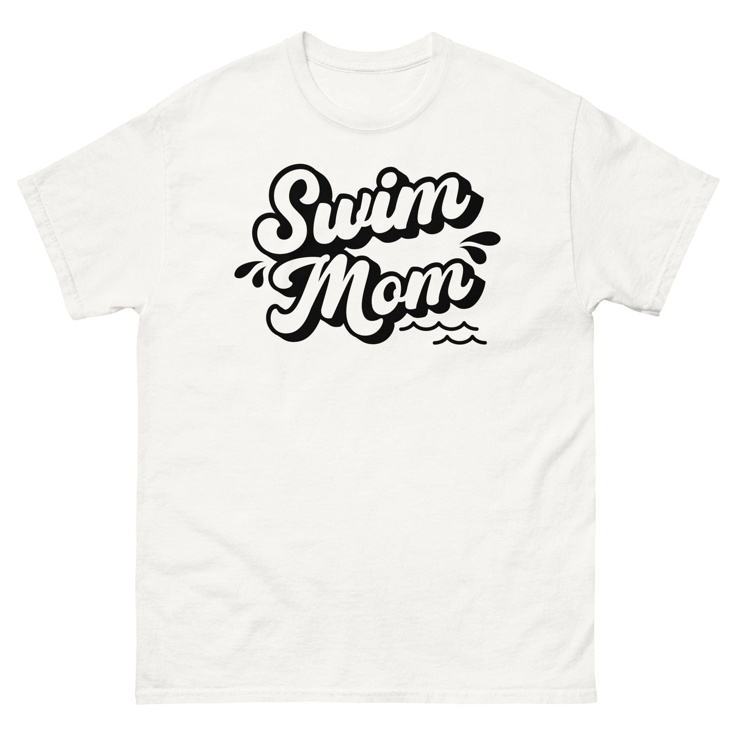 Bold Swim Mom Graphic Tee – Supportive, Stylish, and Sporty White / S Spirit Gear Collective T-Shirt