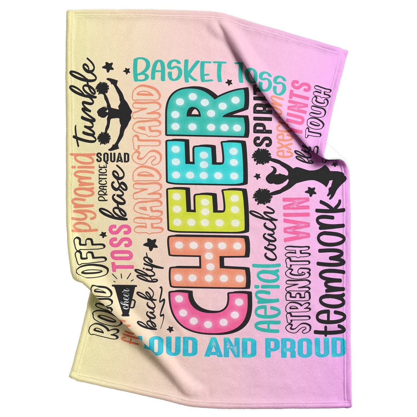 Cheer Blanket 30" x 40" / Fleece Spirit Gear Collective Blanket