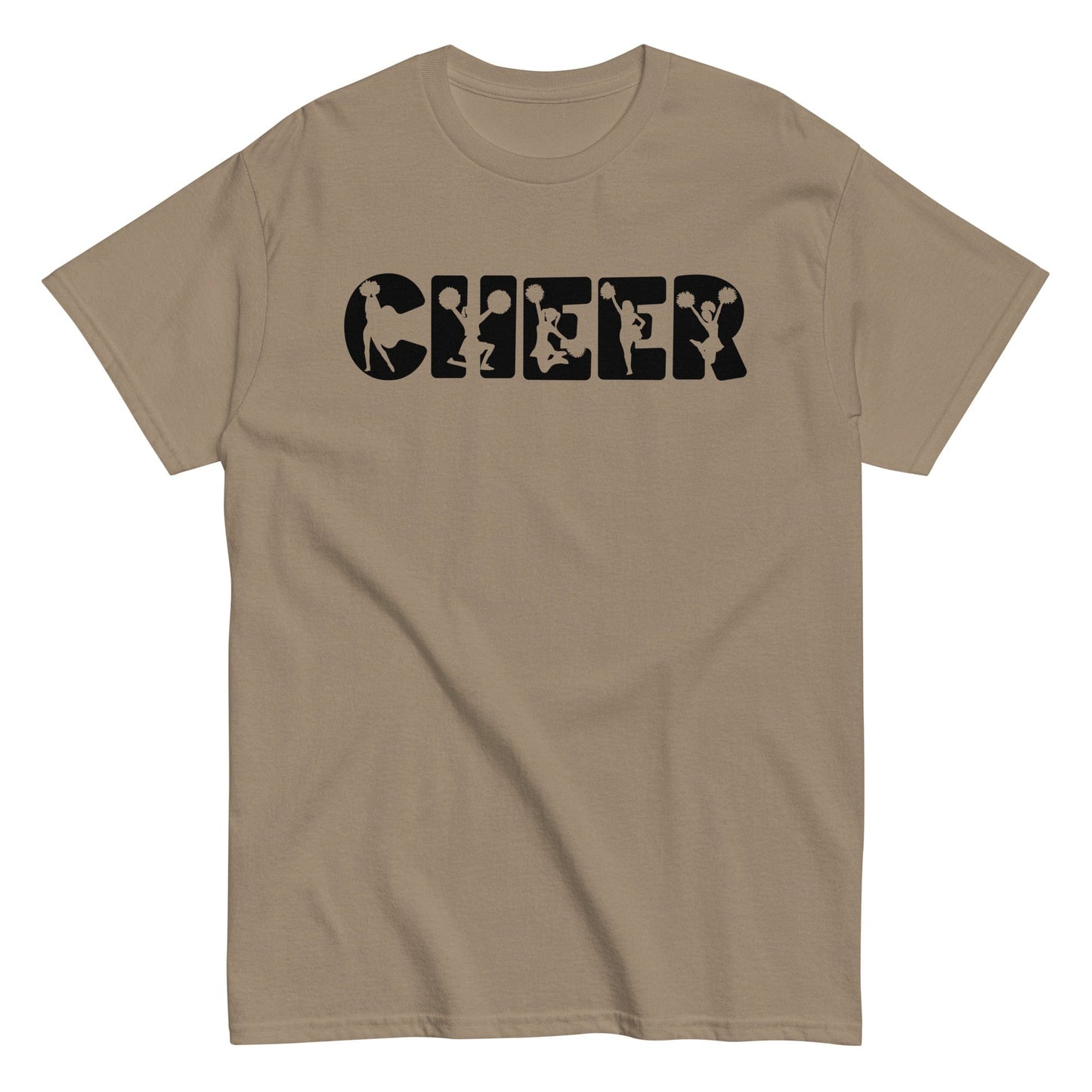 Cheer Graphic Shirt Brown Savana / S Spirit Gear Collective T-Shirt