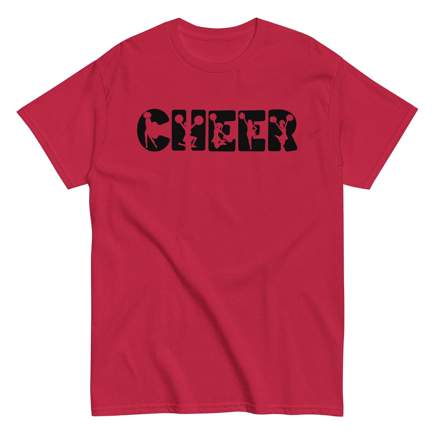 Cheer Graphic Shirt Cardinal / S Spirit Gear Collective T-Shirt
