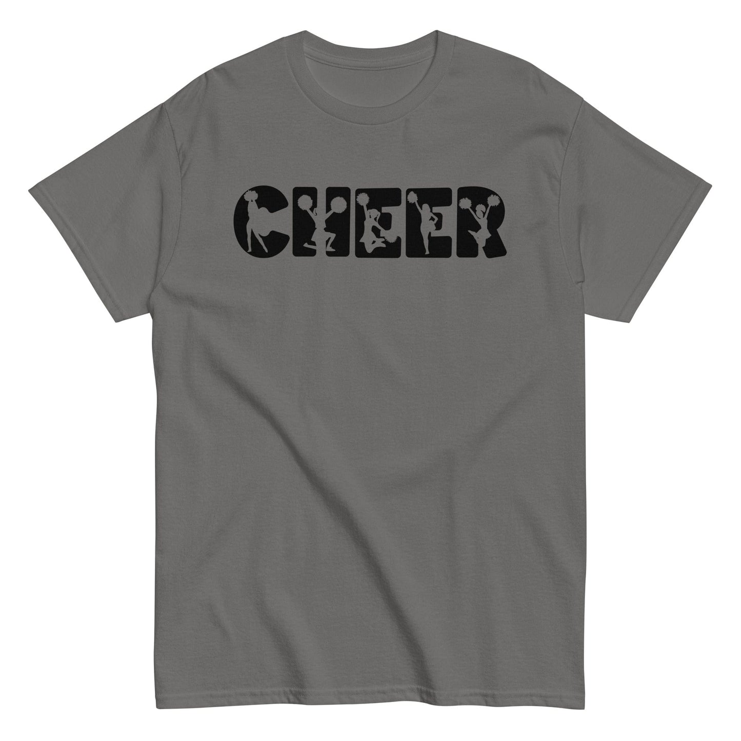 Cheer Graphic Shirt Charcoal / S Spirit Gear Collective T-Shirt