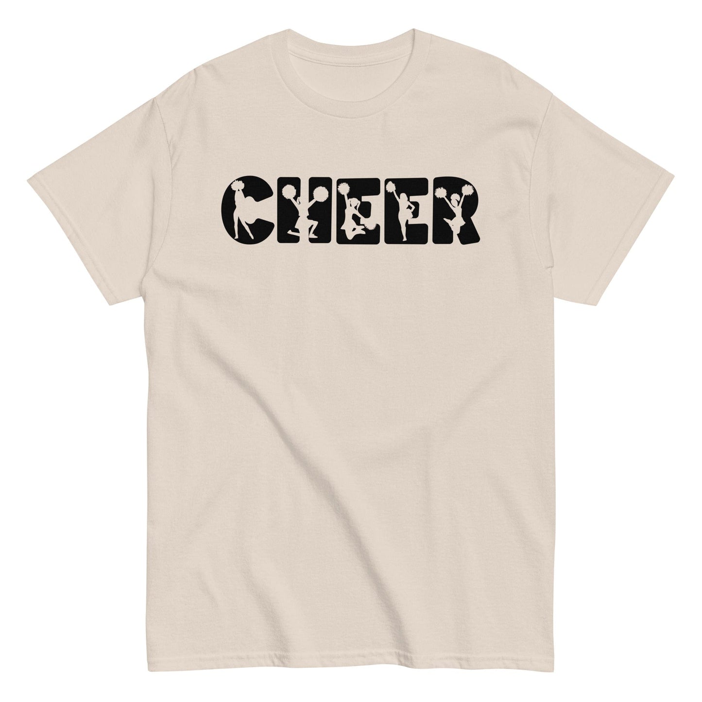 Cheer Graphic Shirt Natural / S Spirit Gear Collective T-Shirt
