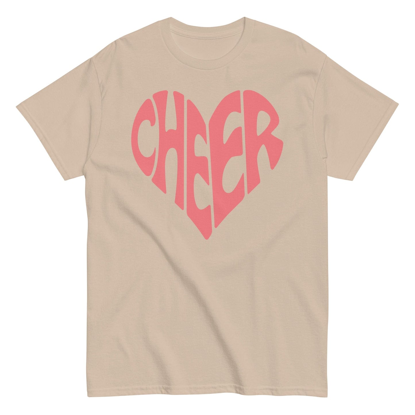Cheer Graphic Shirt Sand / S Spirit Gear Collective T-Shirt