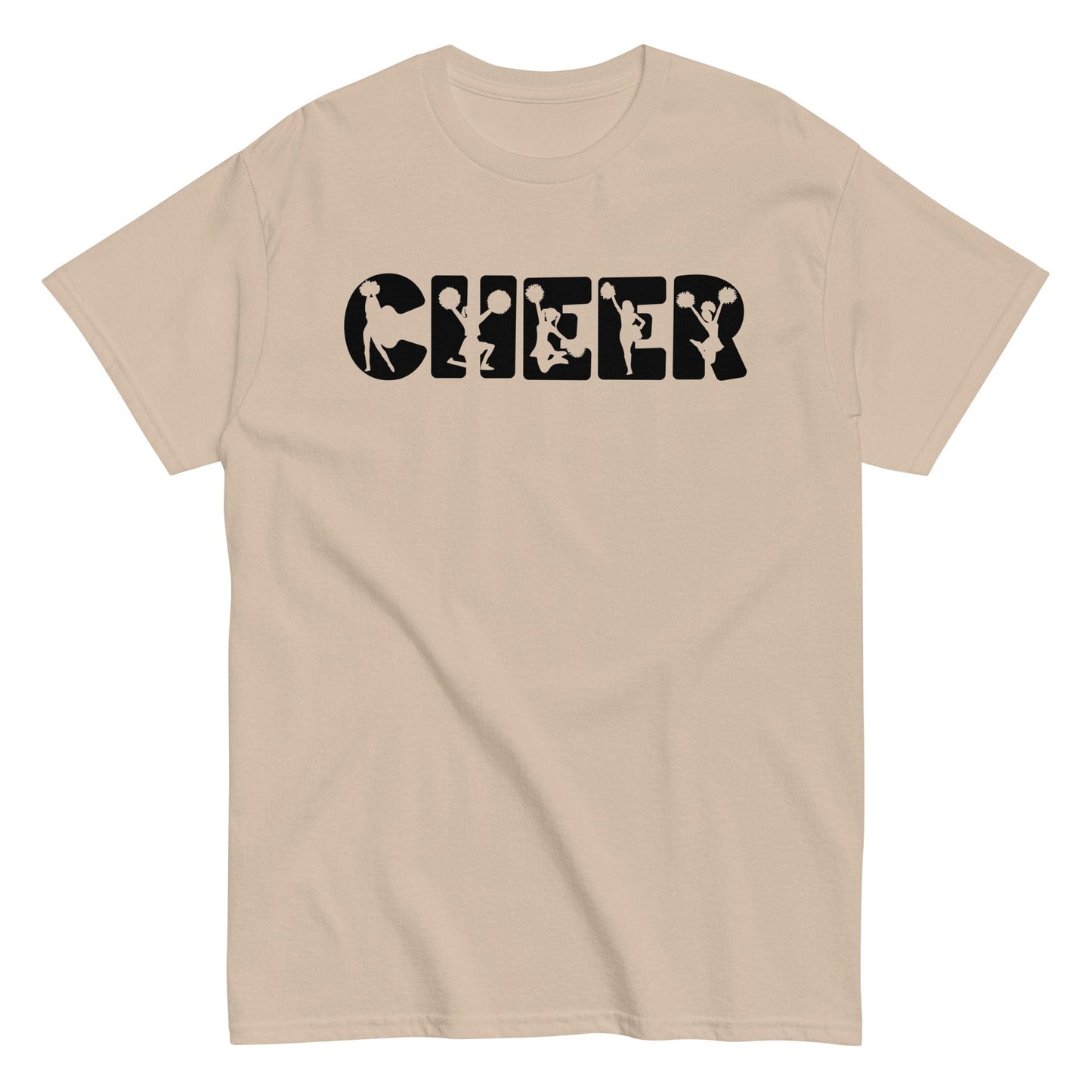 Cheer Graphic Shirt Sand / S Spirit Gear Collective T-Shirt