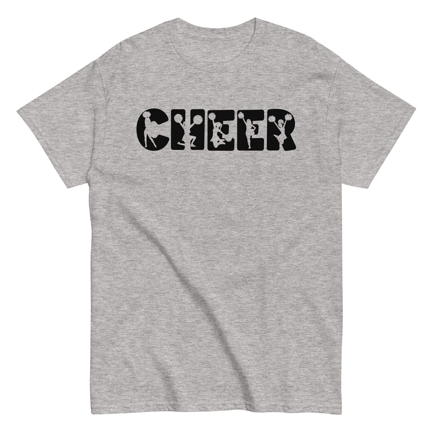 Cheer Graphic Shirt Sport Grey / S Spirit Gear Collective T-Shirt