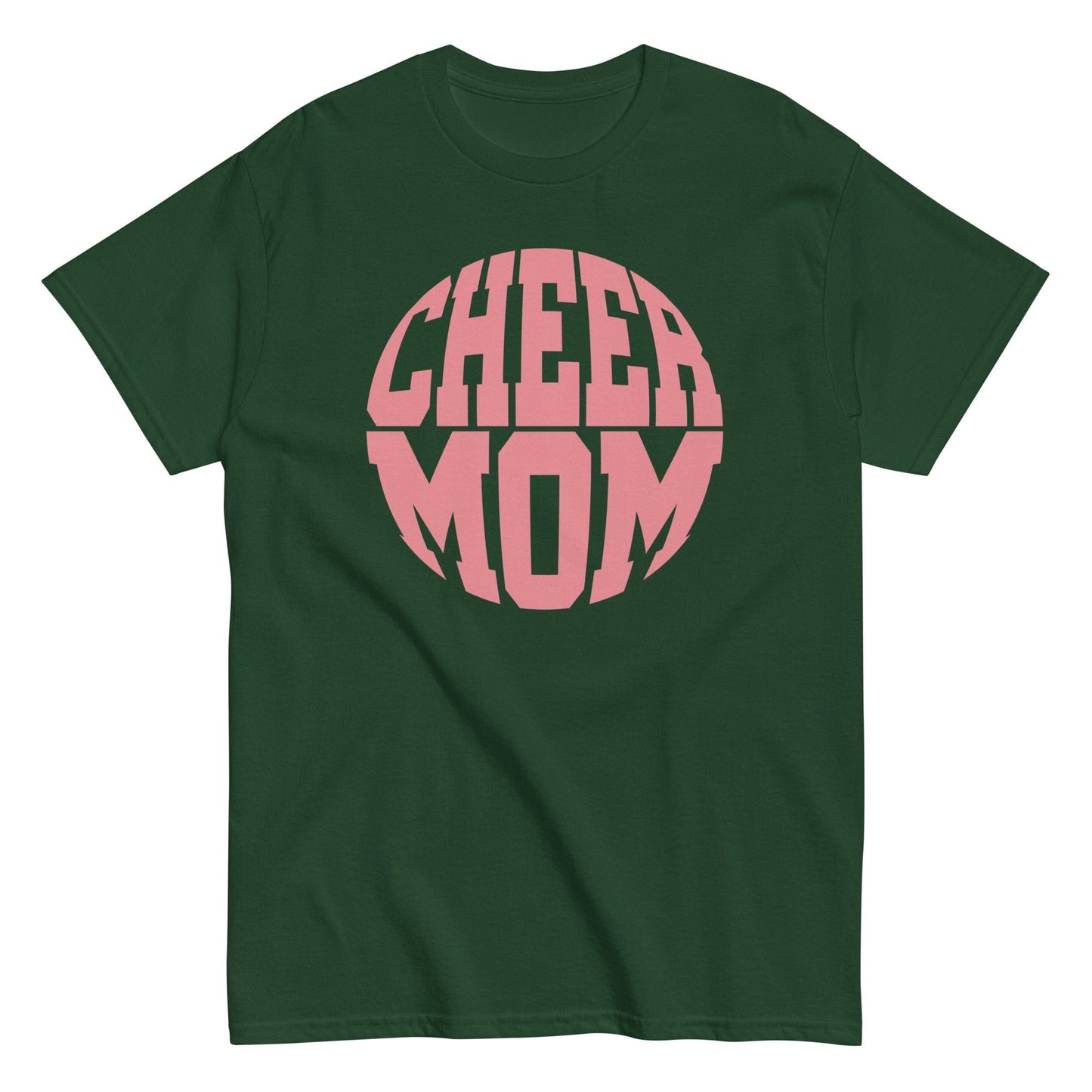 Cheer Mom Graphic Shirt Forest Green / S Spirit Gear Collective T-Shirt