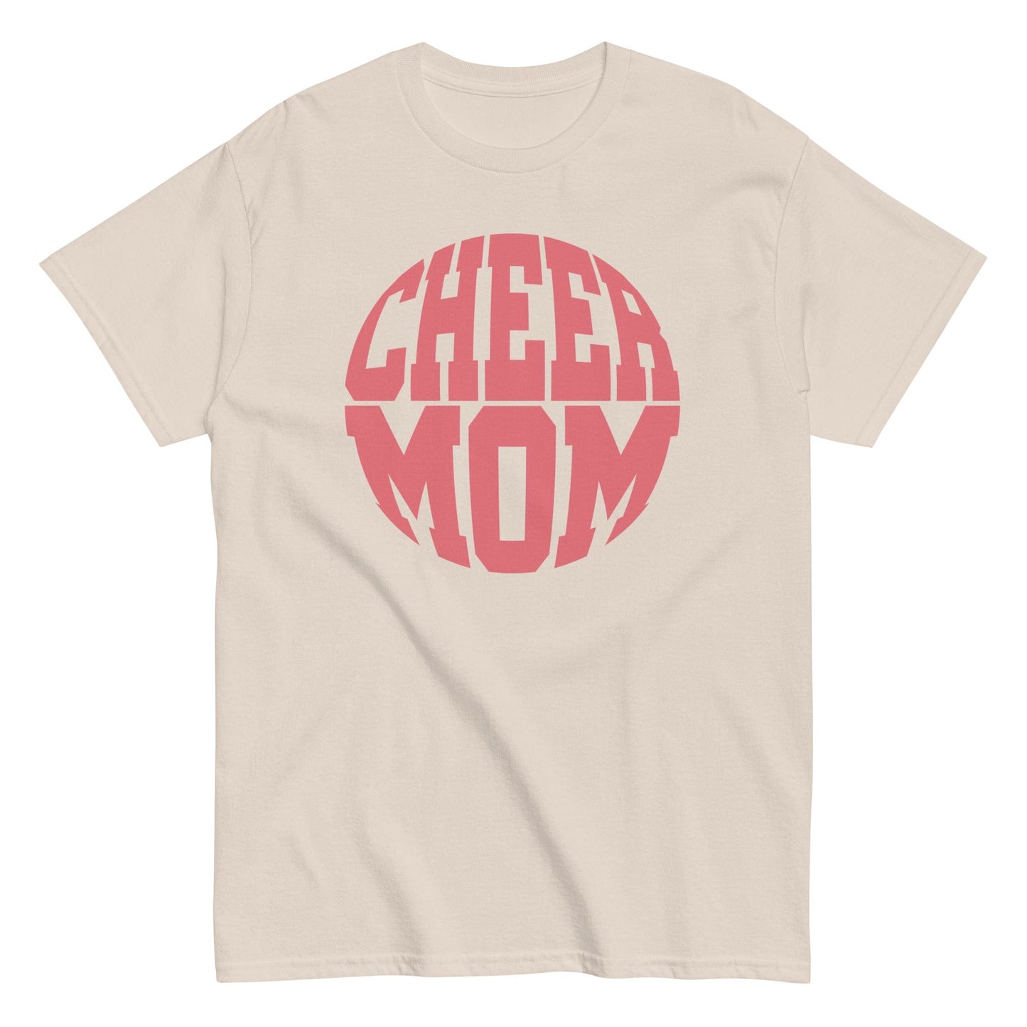 Cheer Mom Graphic Shirt Natural / S Spirit Gear Collective T-Shirt