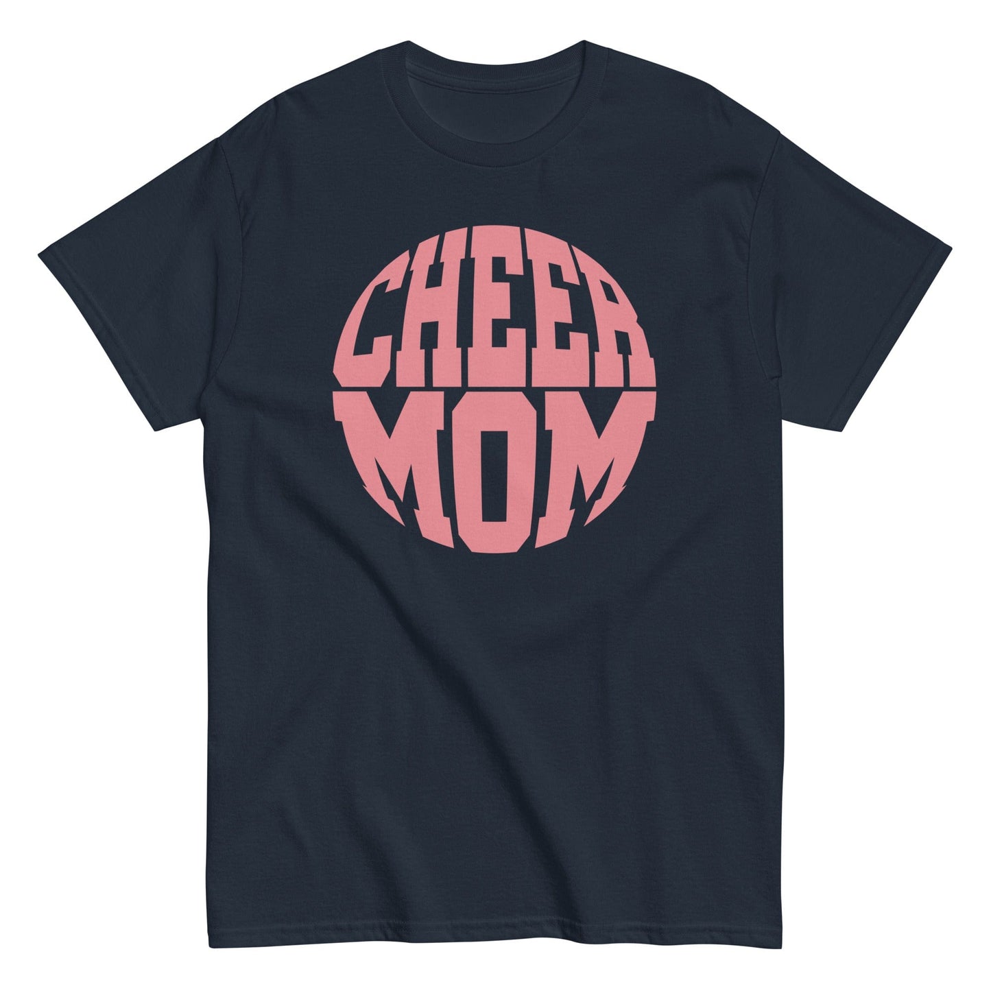 Cheer Mom Graphic Shirt Navy / S Spirit Gear Collective T-Shirt