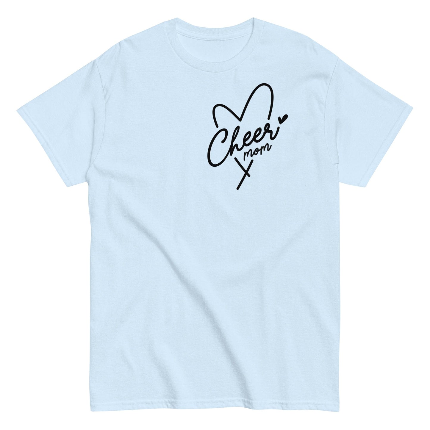 Cheer Mom Shirt Light Blue / S Spirit Gear Collective T-Shirt