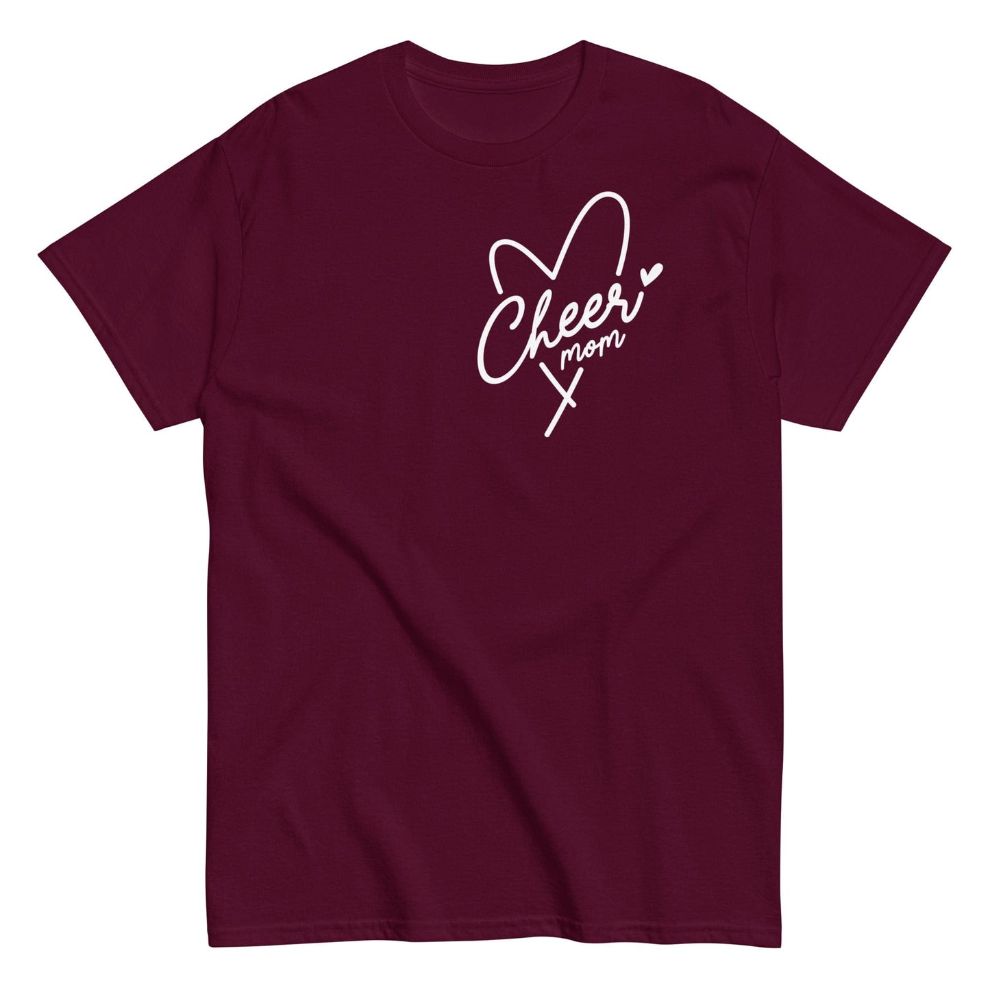 Cheer Mom Shirt Maroon / S Spirit Gear Collective T-Shirt