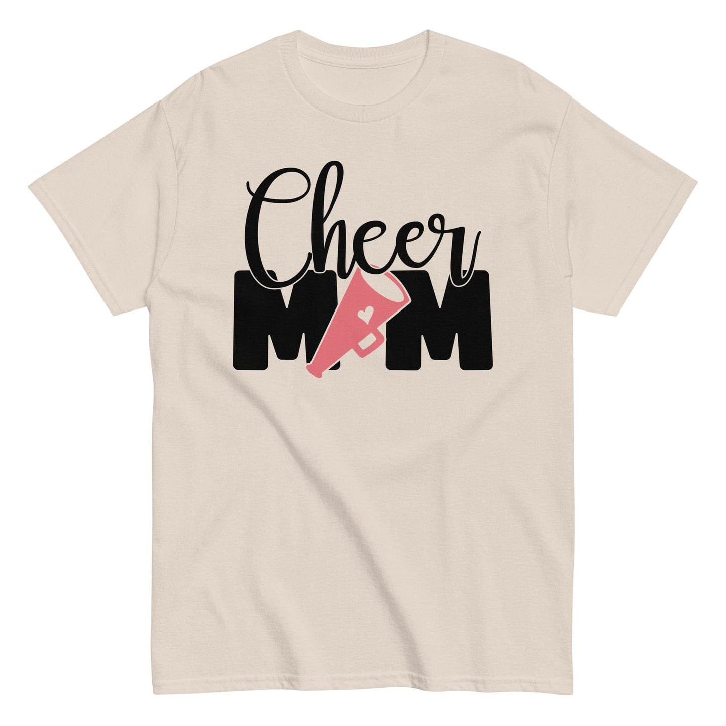 Cheer Mom Shirt Natural / S Spirit Gear Collective T-Shirt