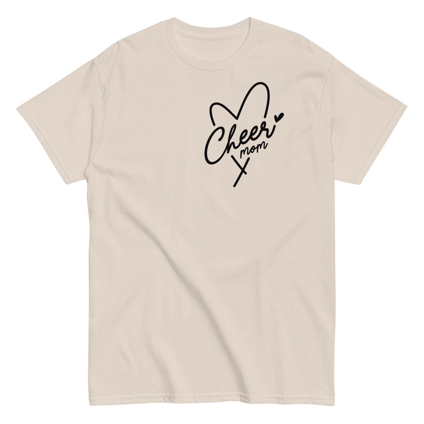 Cheer Mom Shirt Natural / S Spirit Gear Collective T-Shirt