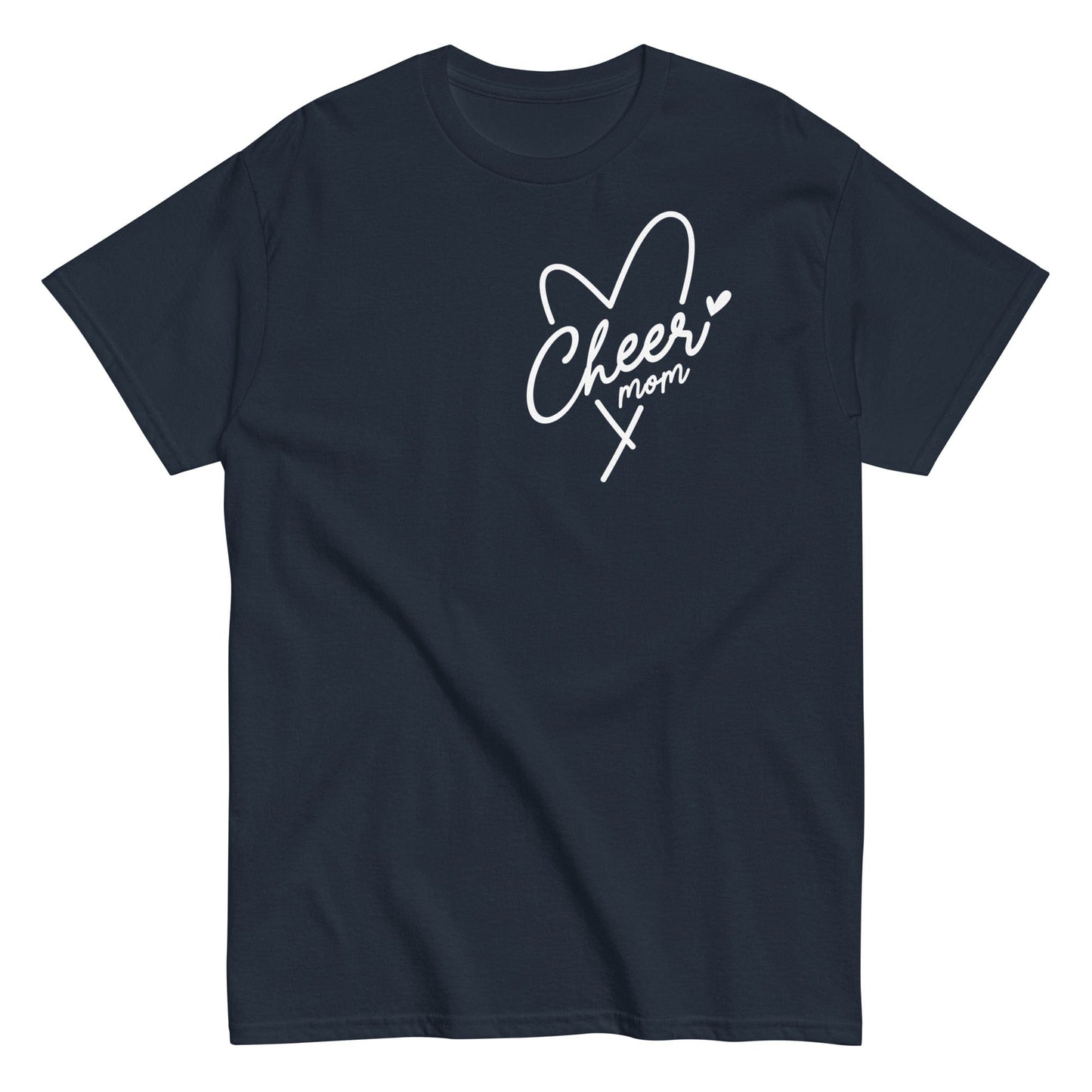 Cheer Mom Shirt Navy / S Spirit Gear Collective T-Shirt