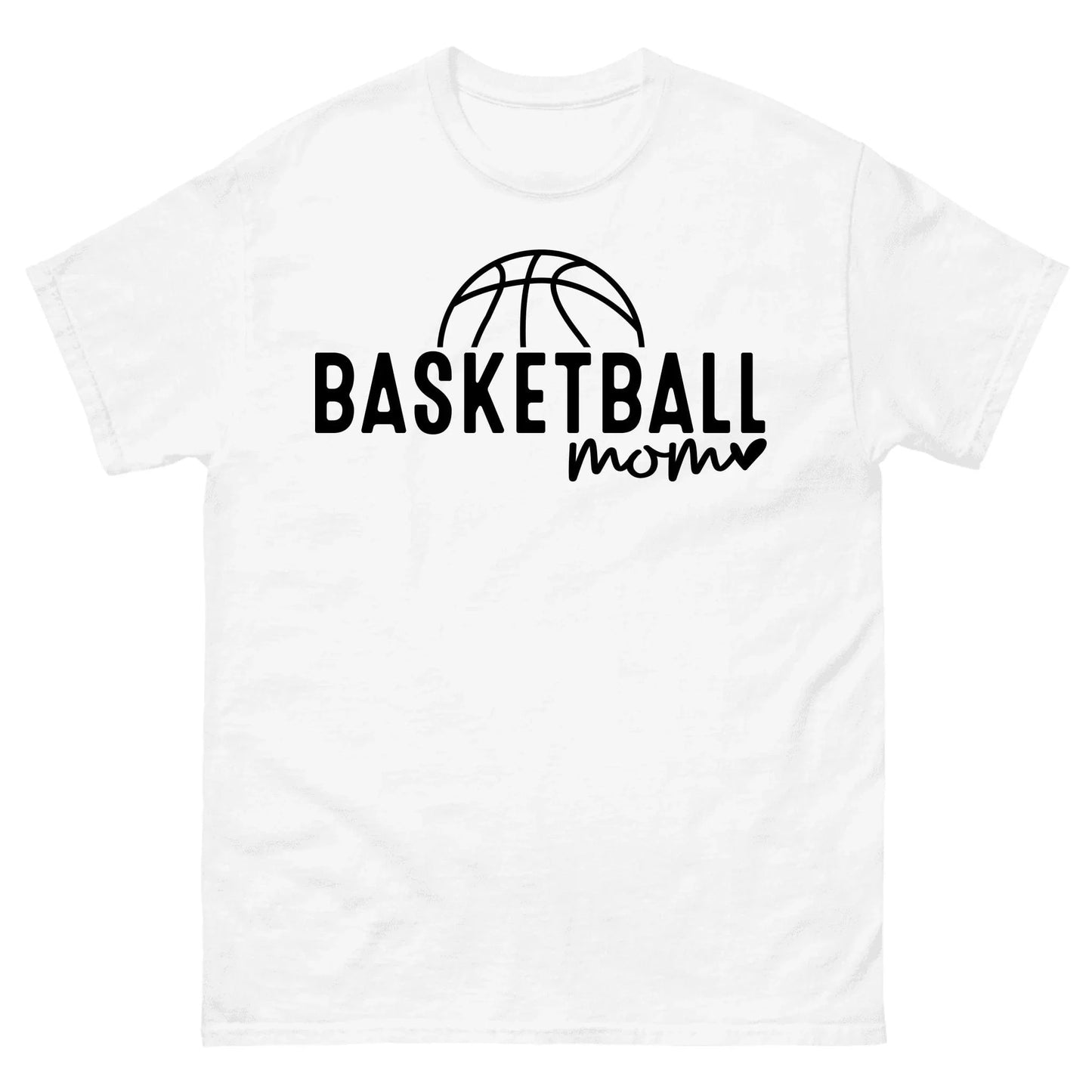 Custom Basketball Mom Shirt – Personalized Name & Jersey Number | Choose Front Graphic, Font & Color Spirit Gear Collective Custom Basketball Mom Shirt