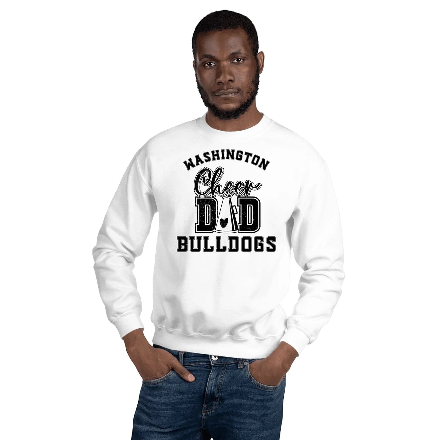 Custom Cheer Dad Sweatshirt Spirt Gear Collective Custom Cheer Dad Sweatshirt