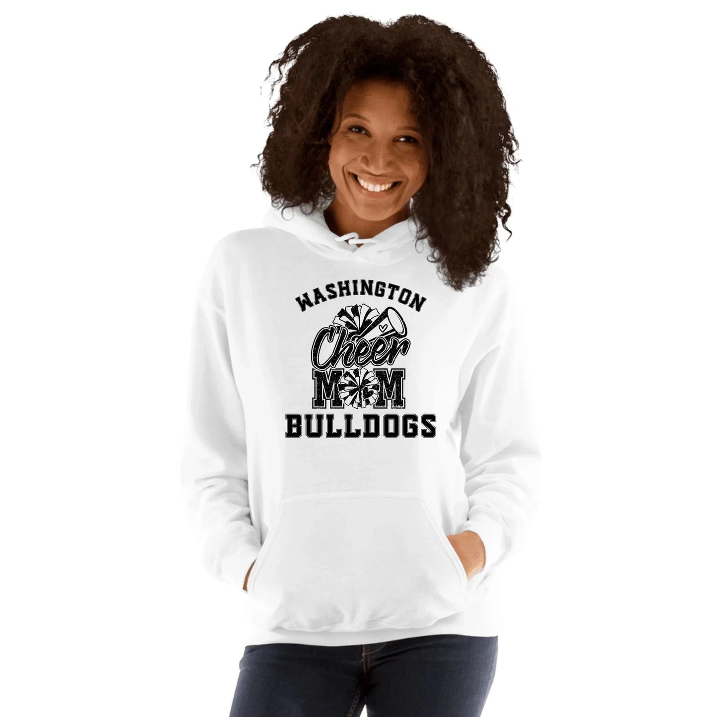 Custom Cheer Mom Hoodie Spirt Gear Collective Custom Cheer Mom Hoodie