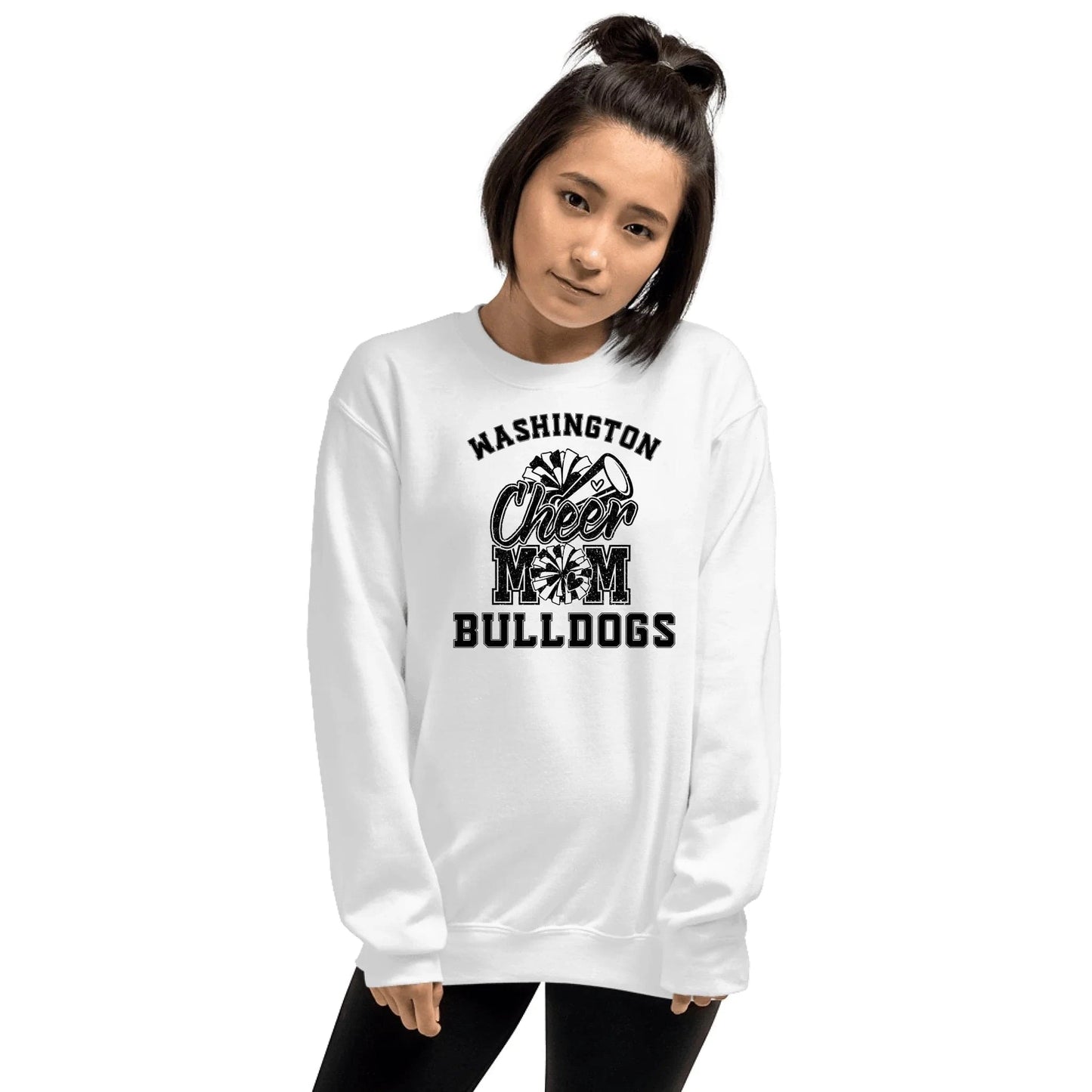 Custom Cheer Mom Sweatshirt Spirt Gear Collective Custom Cheer Mom Sweatshirt
