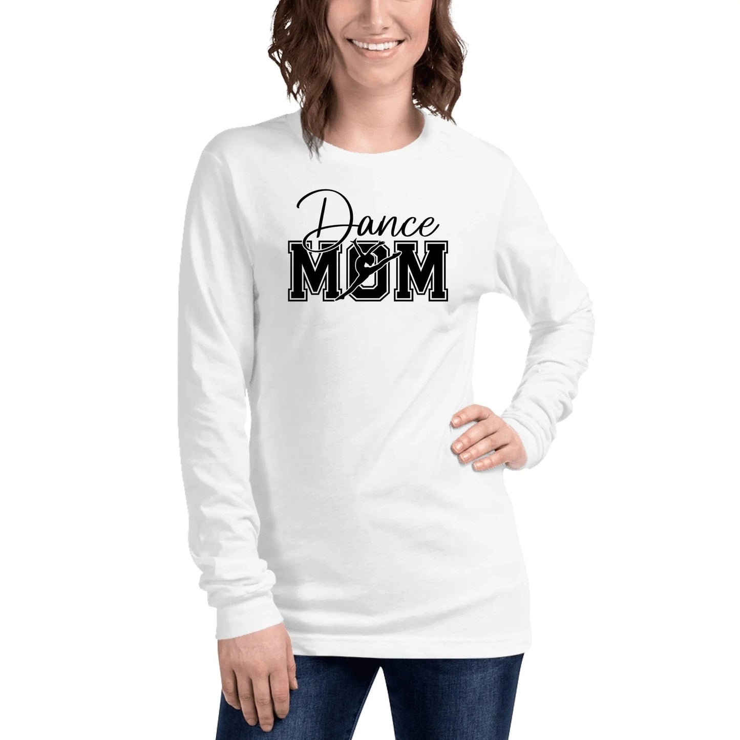 Custom Dance Mom Long Sleeve Shirt Spirit Gear Collective Custom Dance Mom Long Sleeve Shirt