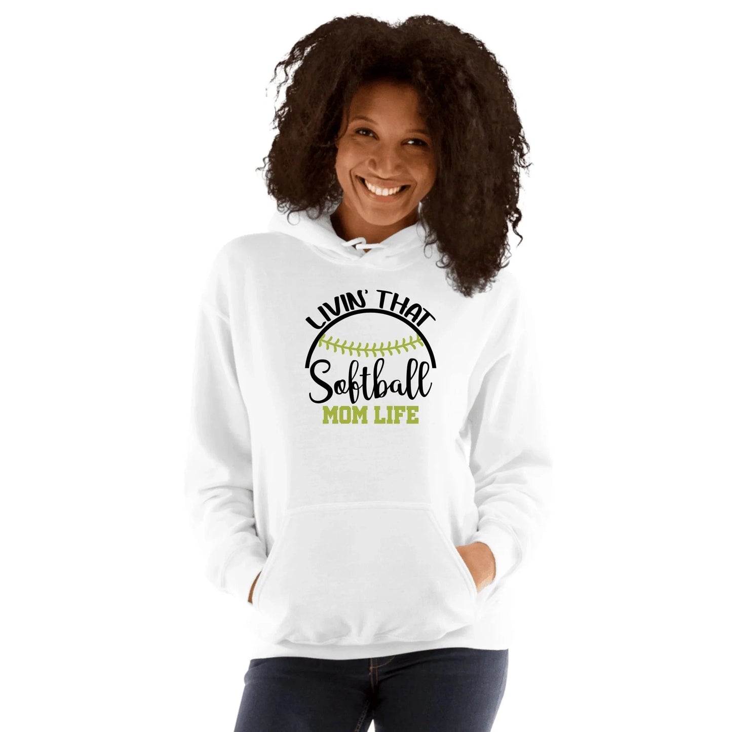 Custom Softball Mom Hoodie Spirt Gear Collective Custom Softball Mom Hoodie