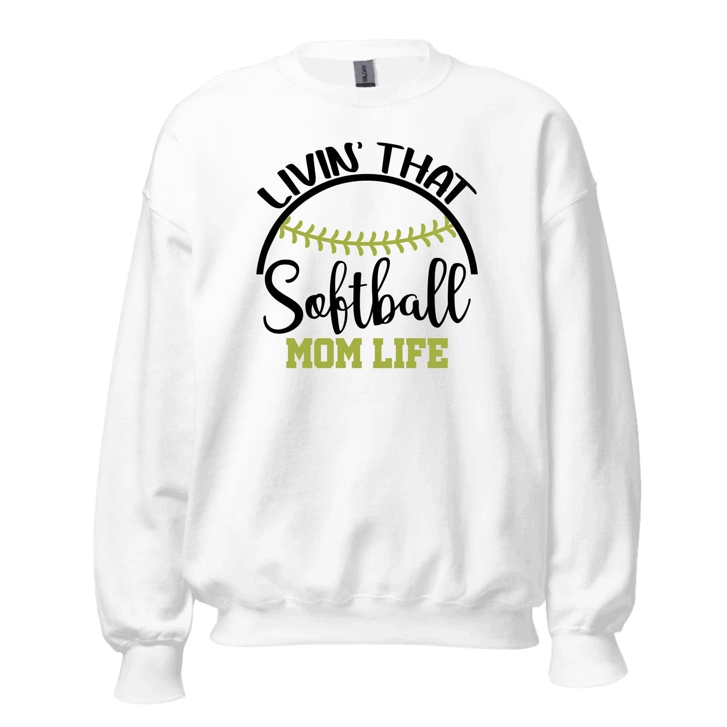 Custom Softball Mom Sweatshirt Spirt Gear Collective Custom Softball Mom Sweatshirt