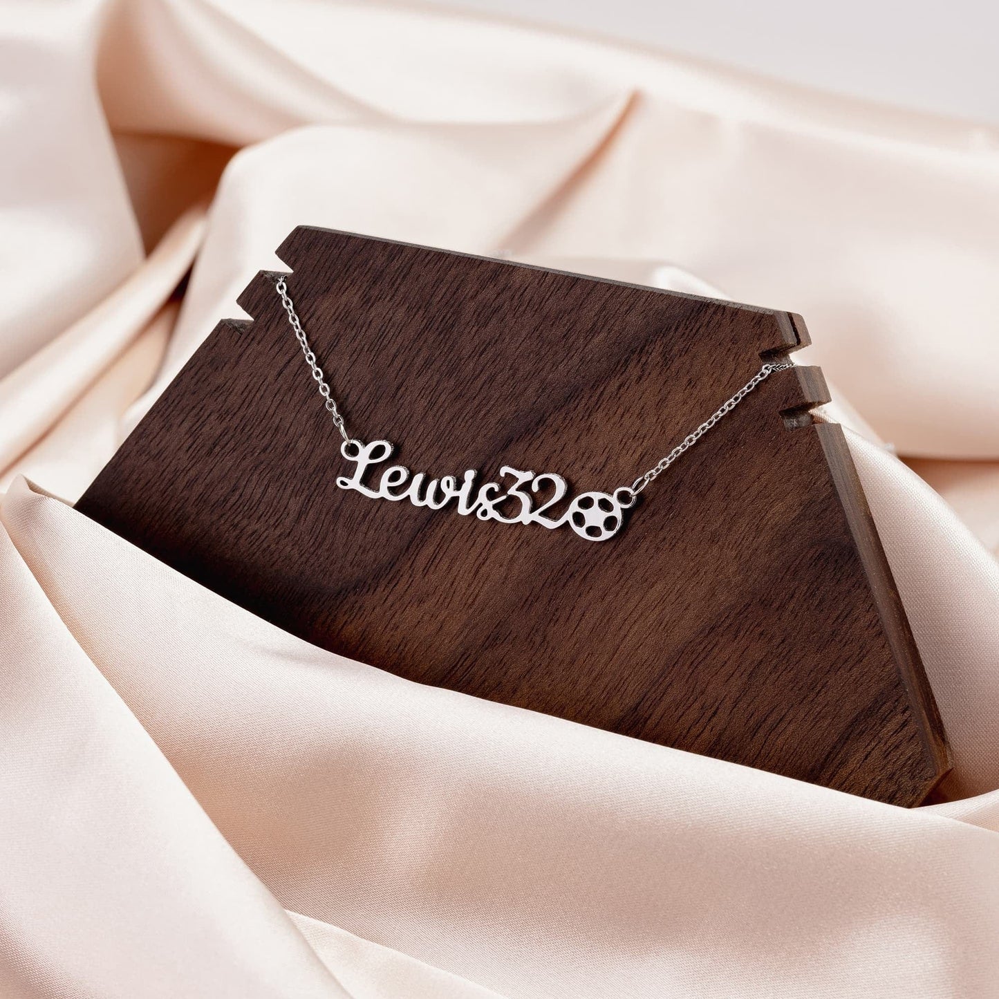 Custom Sports Mom Necklace Soccer / Gold teelaunch Jewelry