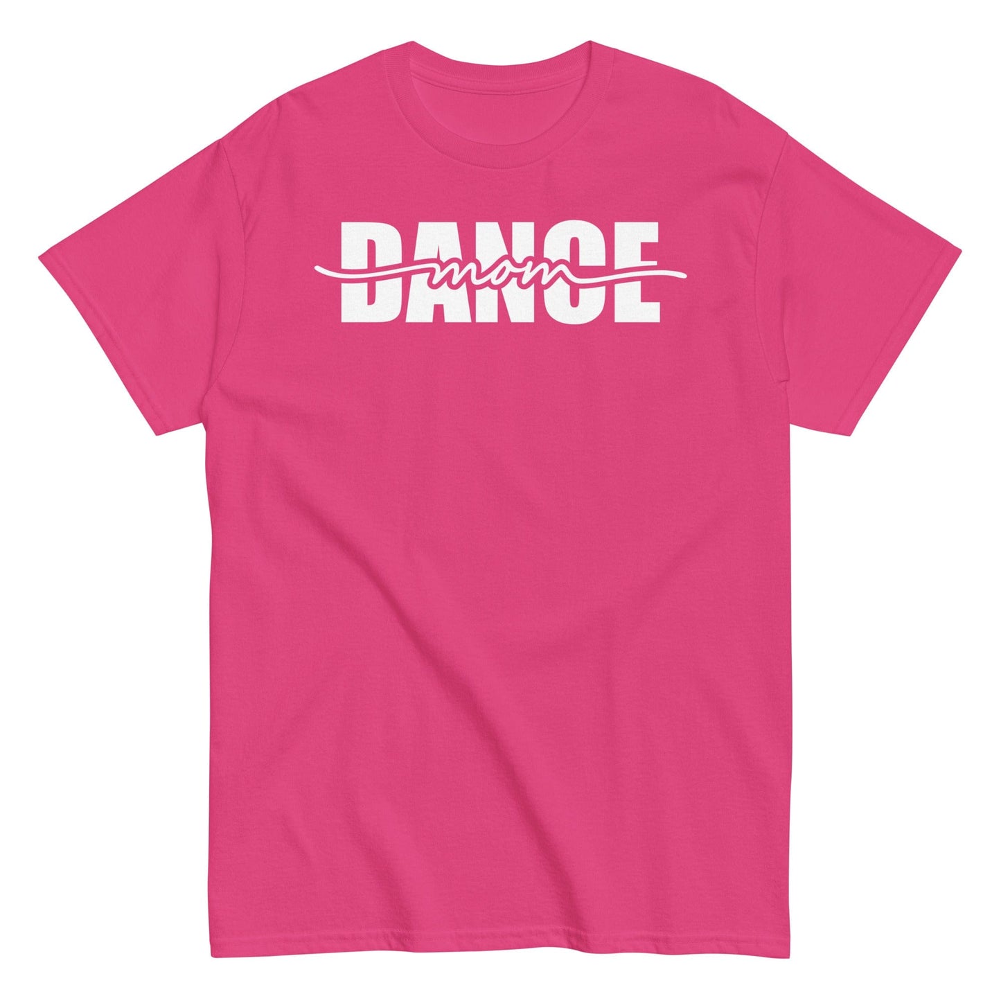 Dance Mom Bold Graphic T-Shirt – Strikethrough Style Tee Heliconia / S Spirit Gear Collective T-Shirt