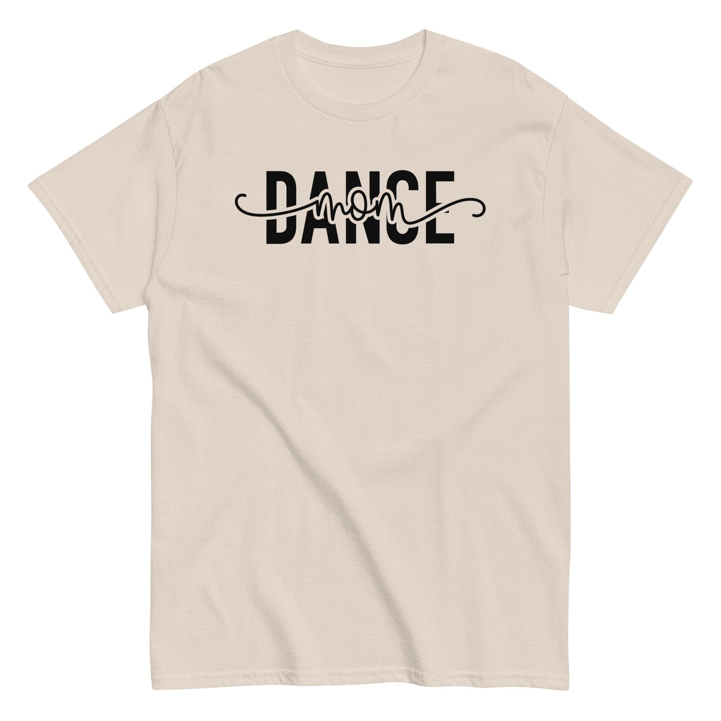 Dance Mom Era Graphic Tee – Bold Script Design, Soft Cotton Fit Natural / S Spirit Gear Collective T-Shirt