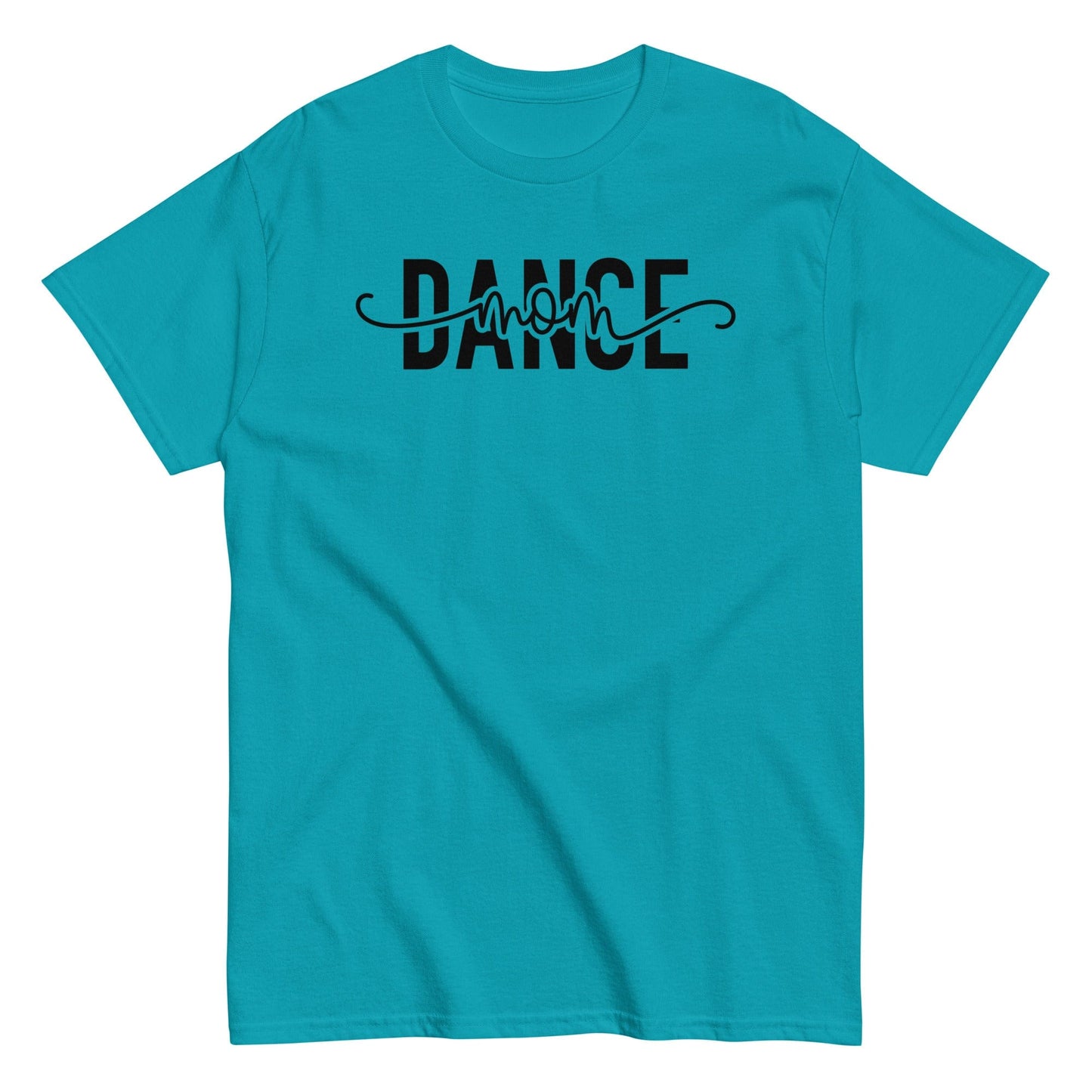 Dance Mom Era Graphic Tee – Bold Script Design, Soft Cotton Fit Tropical Blue / S Spirit Gear Collective T-Shirt
