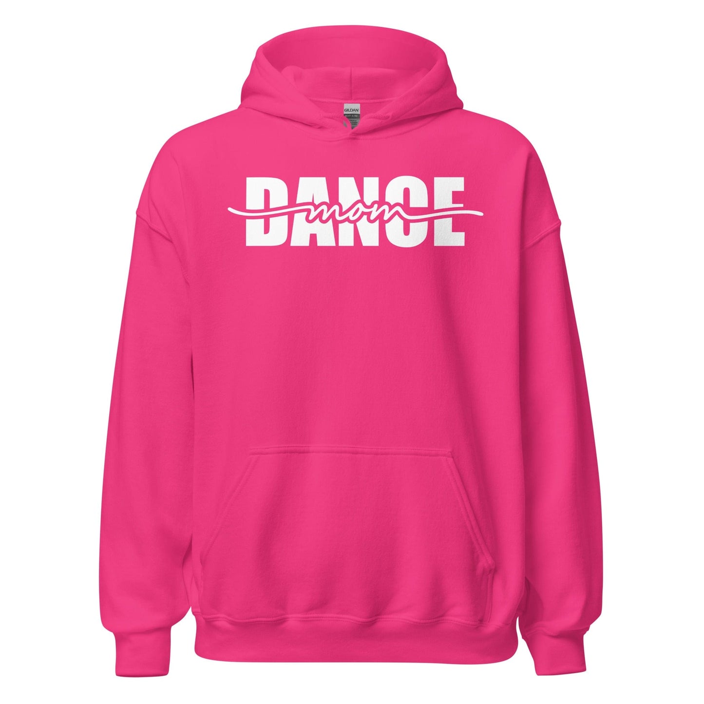 Dance Mom Graphic Hoodie – Strikethrough Style Tee Heliconia / S Spirit Gear Collective Hoodie