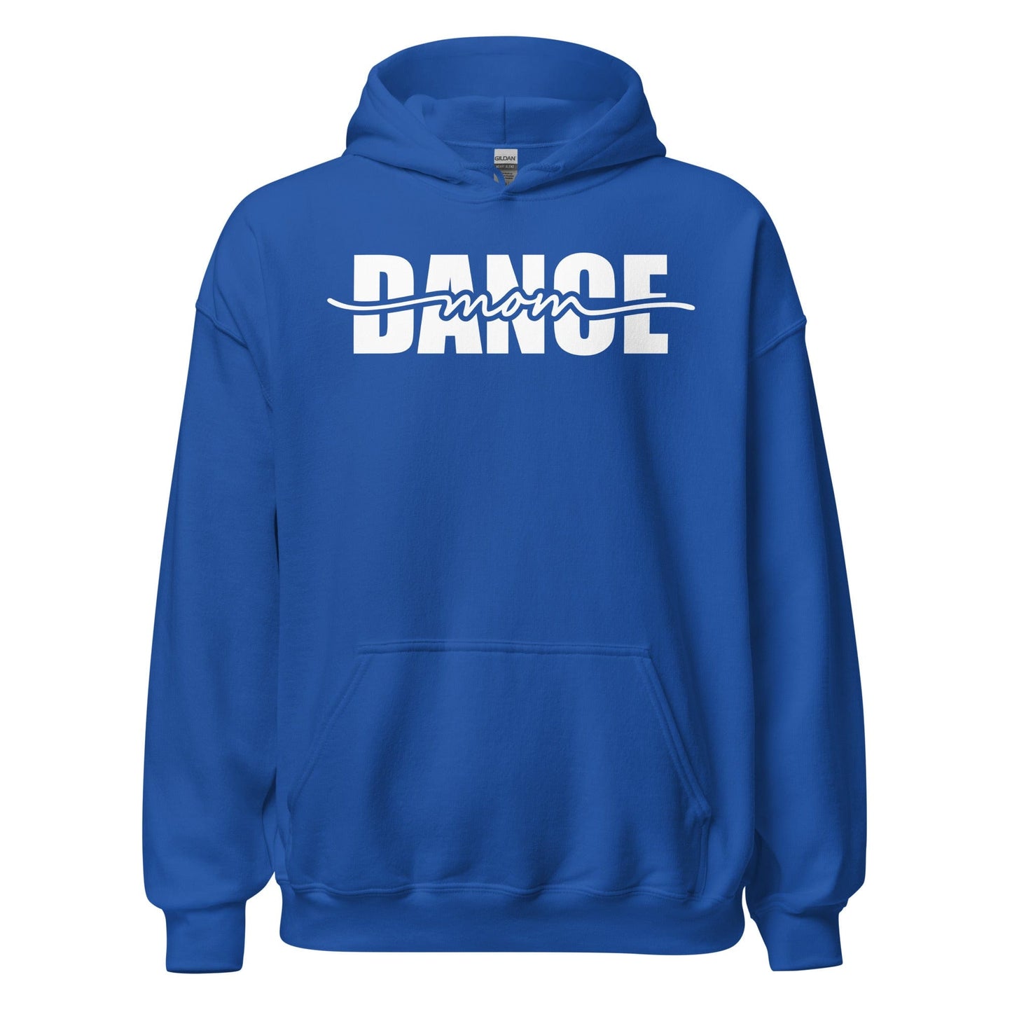 Dance Mom Graphic Hoodie – Strikethrough Style Tee Royal / S Spirit Gear Collective Hoodie