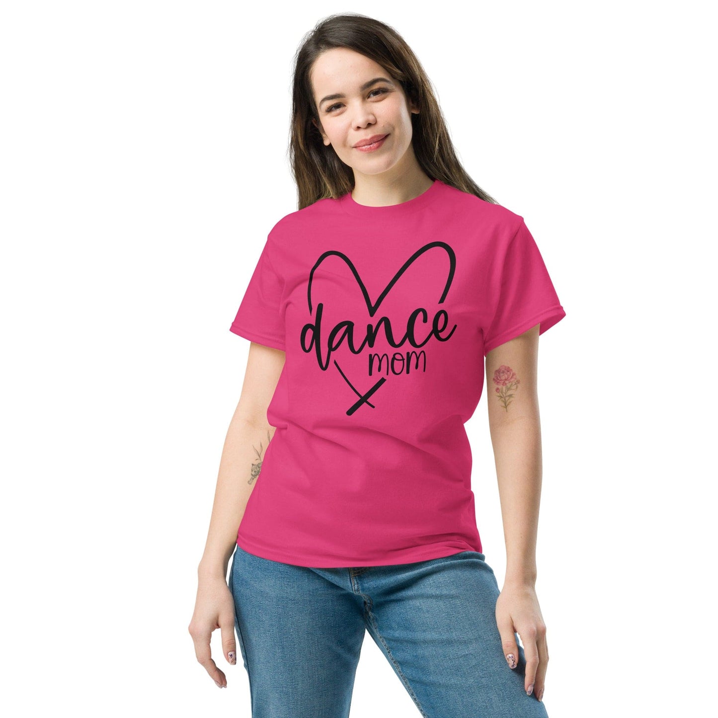 Dance Mom Heart Tee Spirit Gear Collective T-Shirt