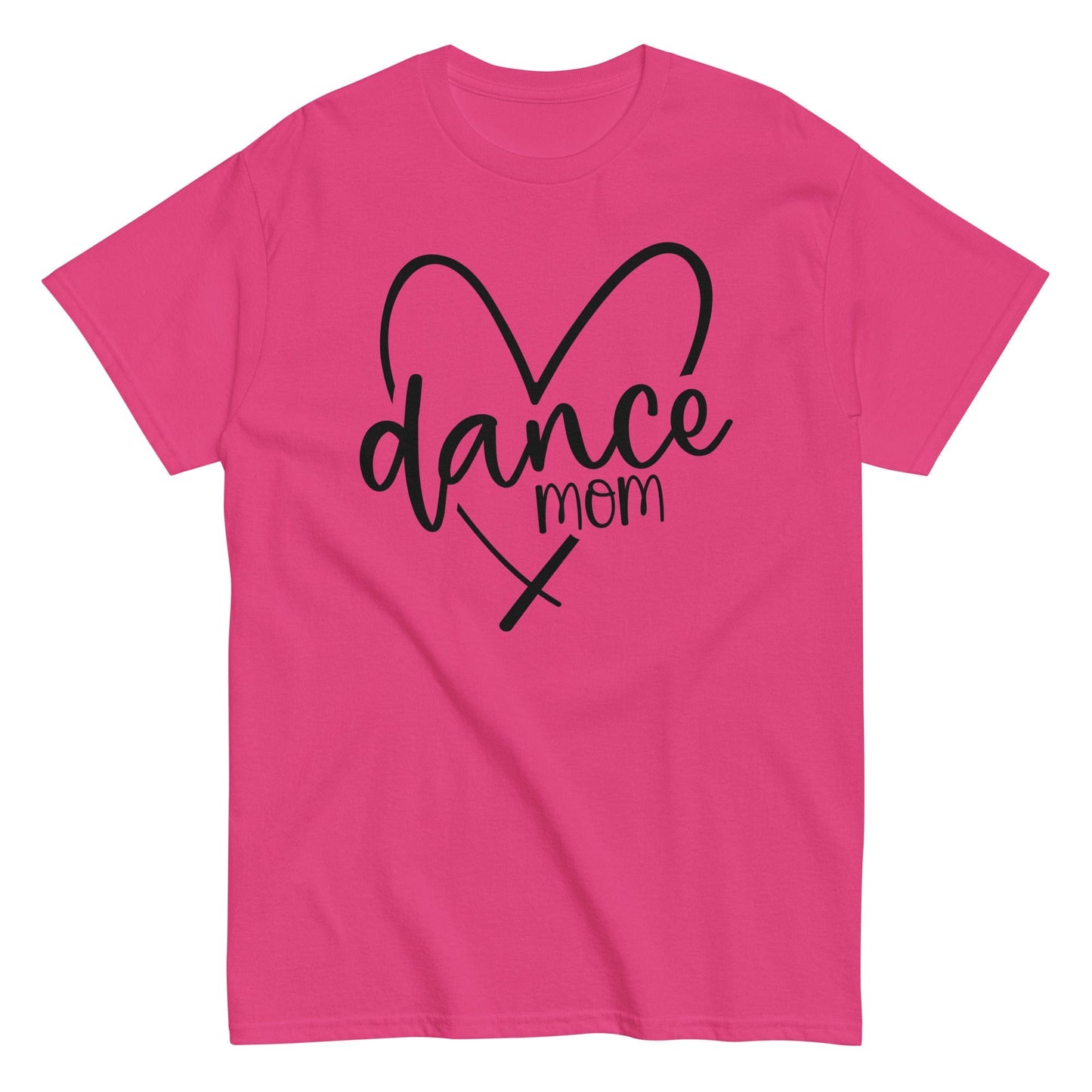 Dance Mom Heart Tee Heliconia / S Spirit Gear Collective T-Shirt