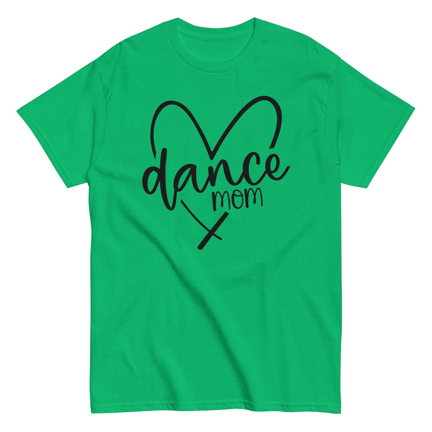 Dance Mom Heart Tee Irish Green / S Spirit Gear Collective T-Shirt