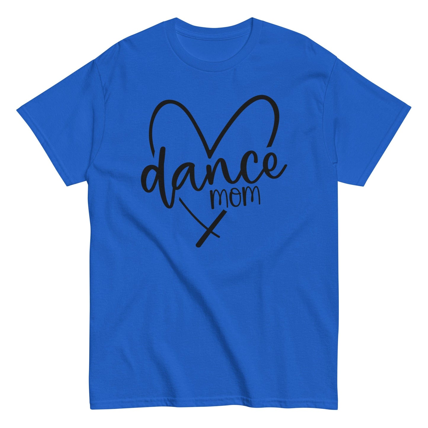 Dance Mom Heart Tee Royal / S Spirit Gear Collective T-Shirt
