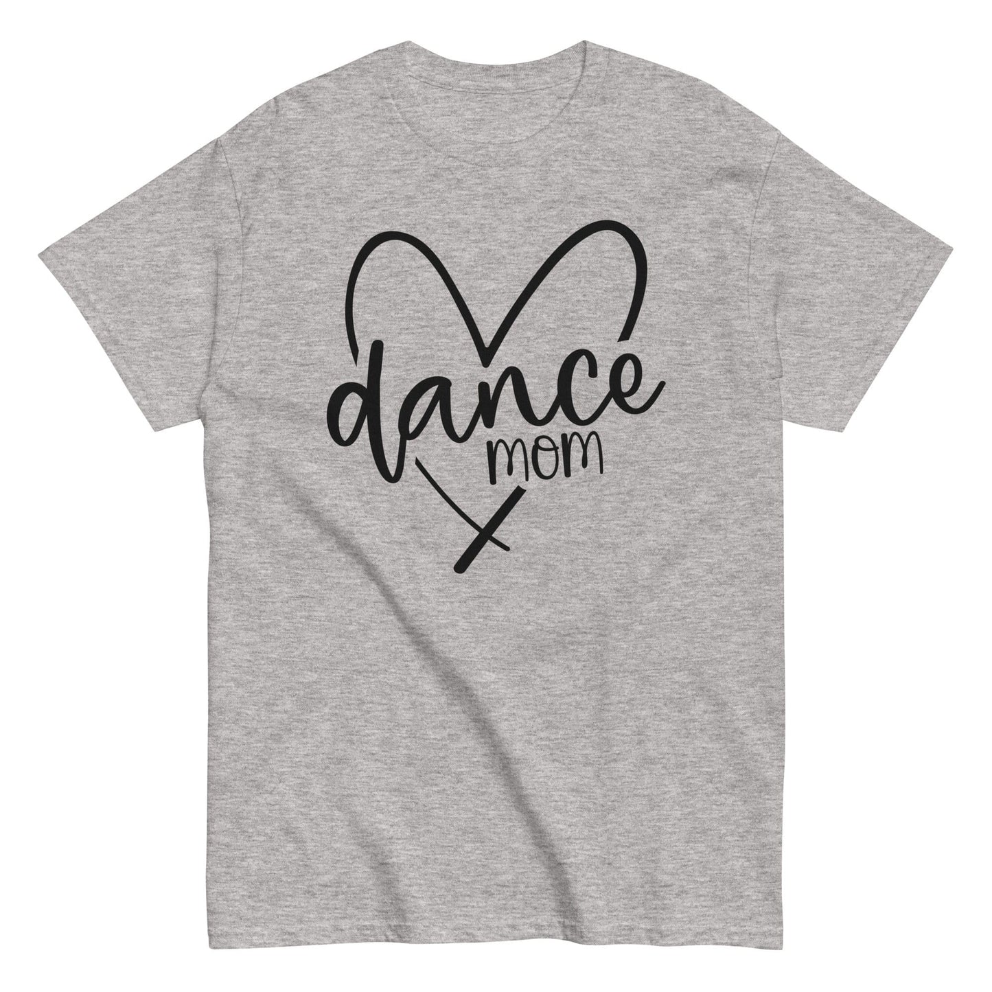 Dance Mom Heart Tee Sport Grey / S Spirit Gear Collective T-Shirt