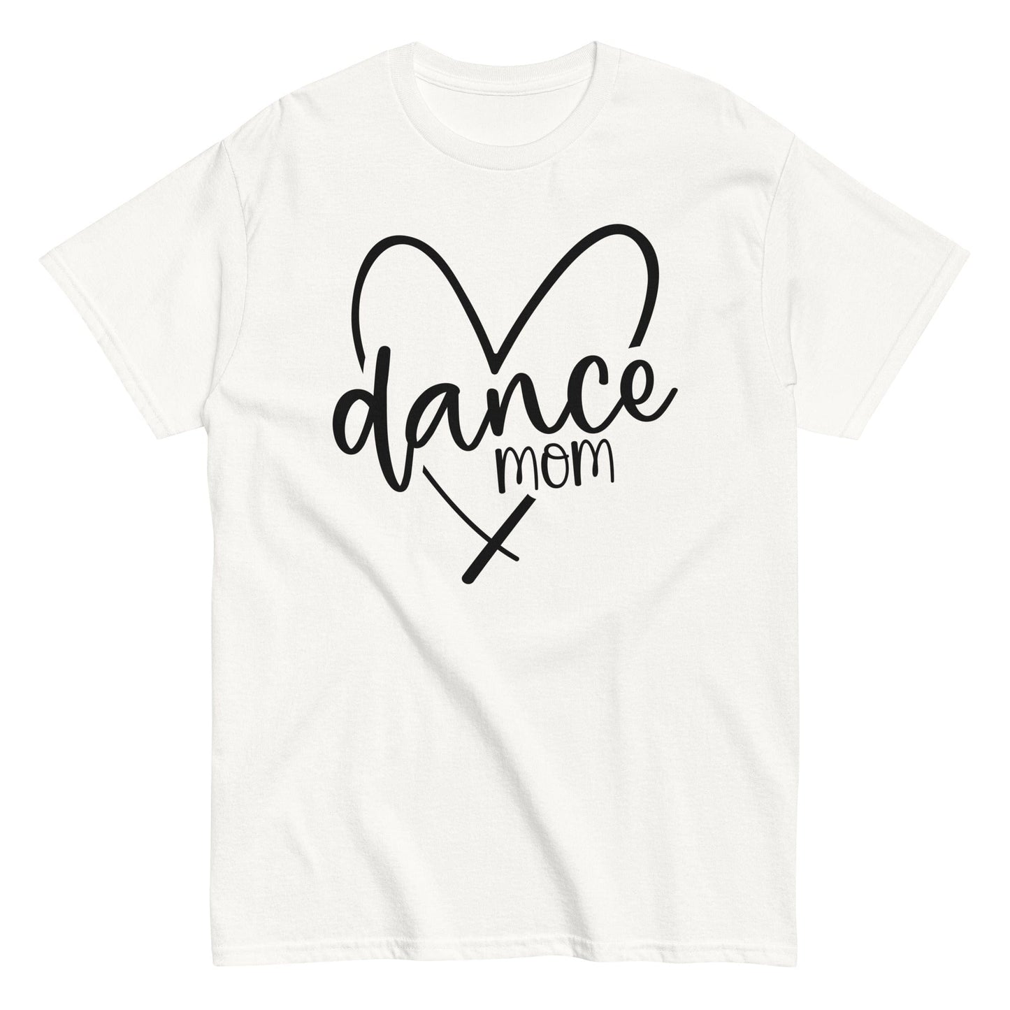 Dance Mom Heart Tee White / S Spirit Gear Collective T-Shirt