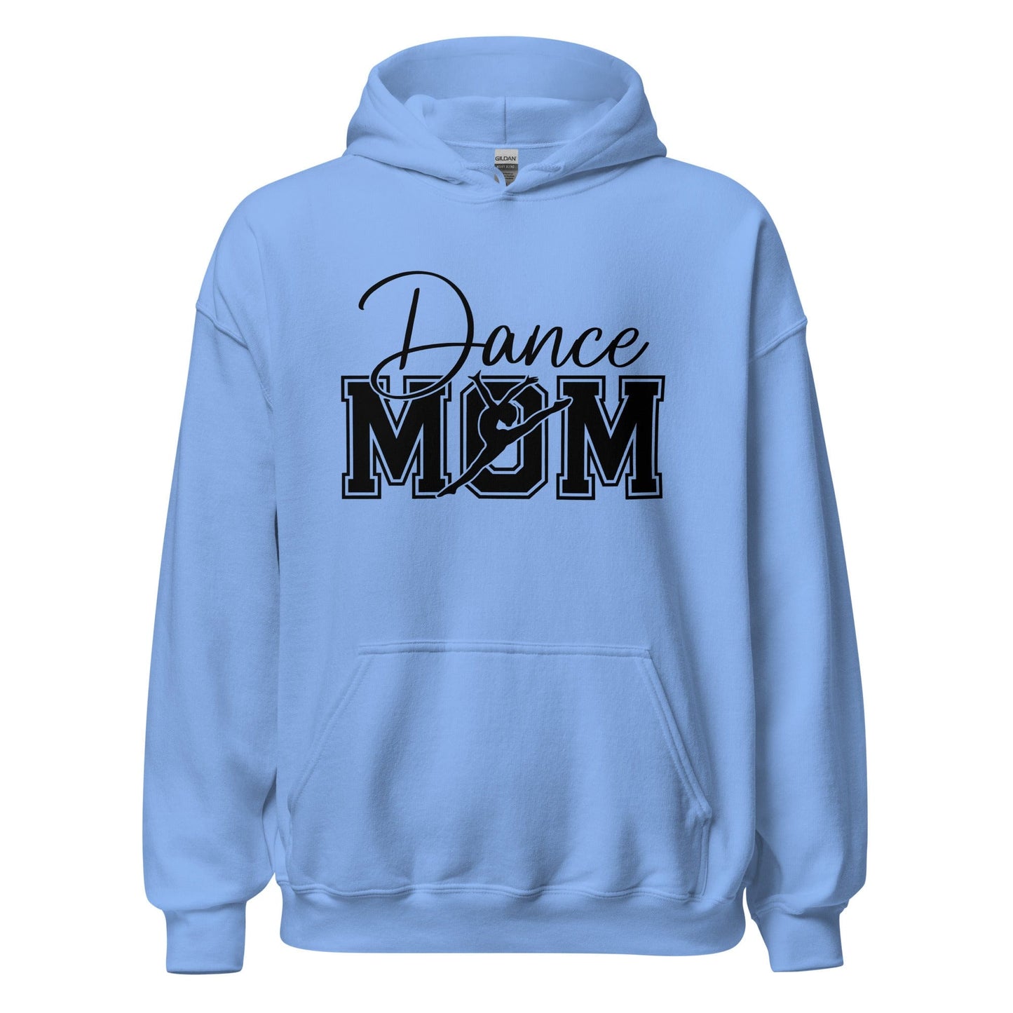 Dance Mom Hoodie | Bold Graphic Sweatshirt for Proud Dance Moms | Multiple Colors Carolina Blue / S Spirit Gear Collective