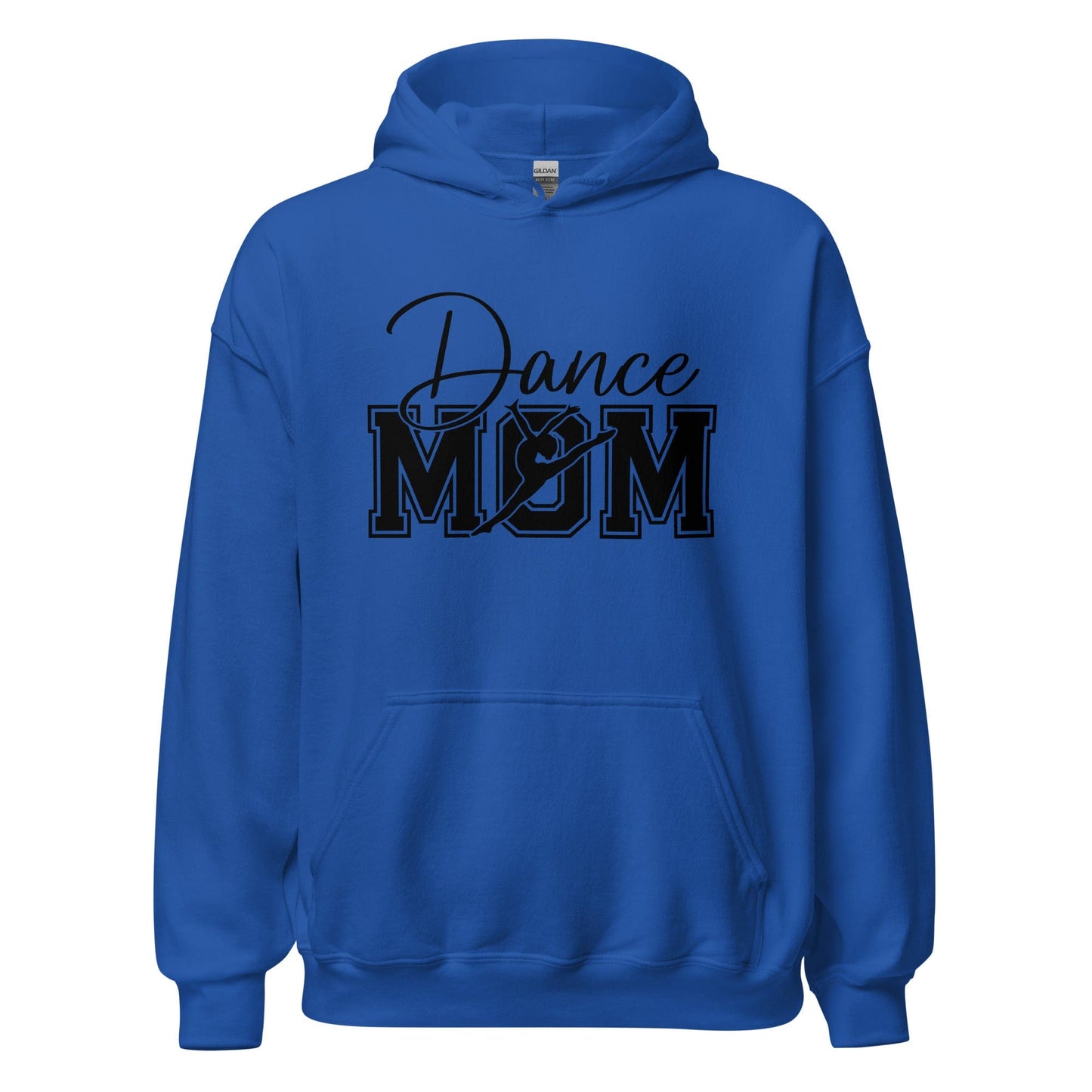 Dance Mom Hoodie | Bold Graphic Sweatshirt for Proud Dance Moms | Multiple Colors Royal / S Spirit Gear Collective